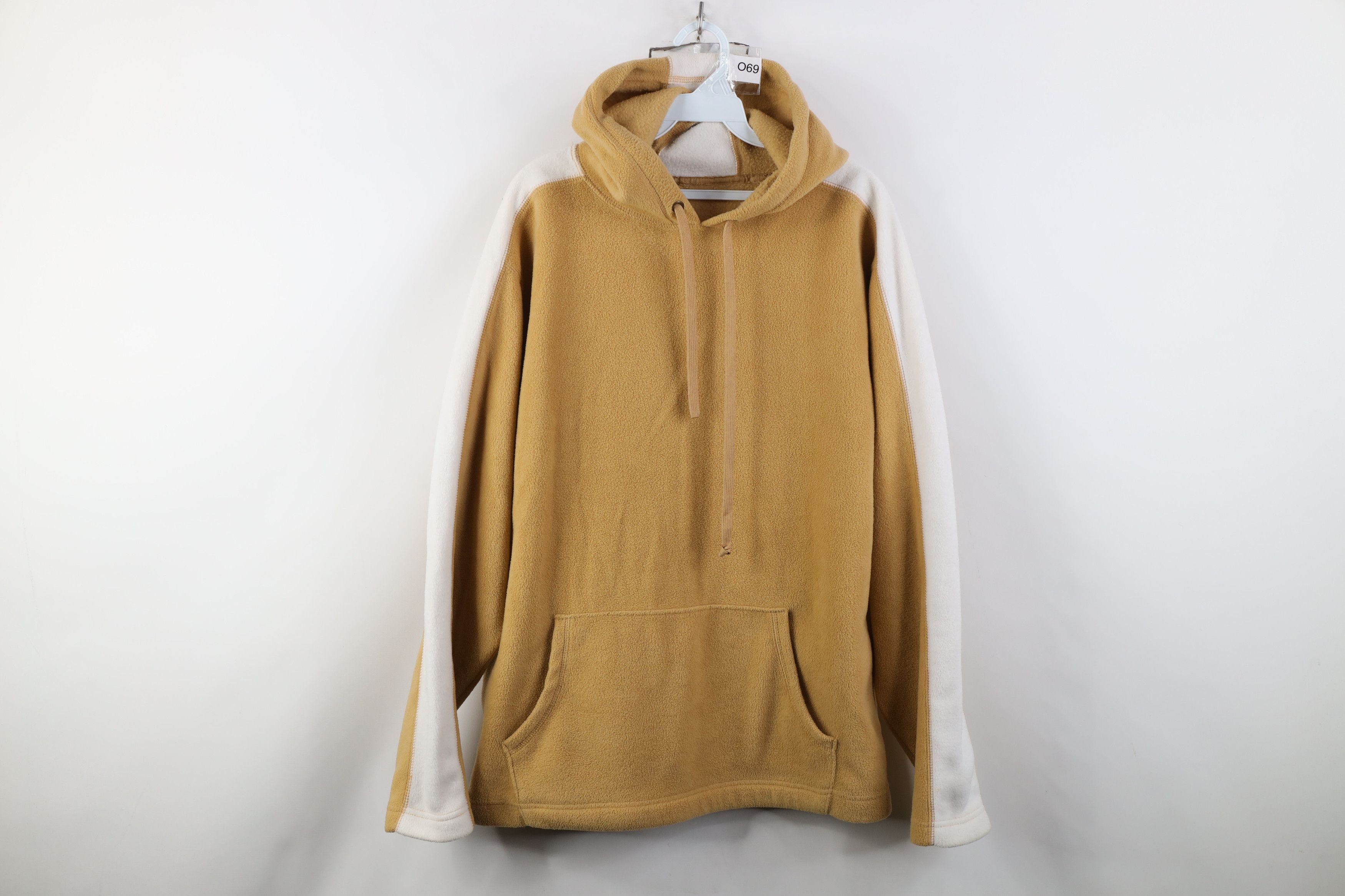 Vintage Vintage 90s Y2K Streetwear Block Fleece Hoodie Sweatshirt Size US M / EU 48-50 / 2 - 1 Thumbnail