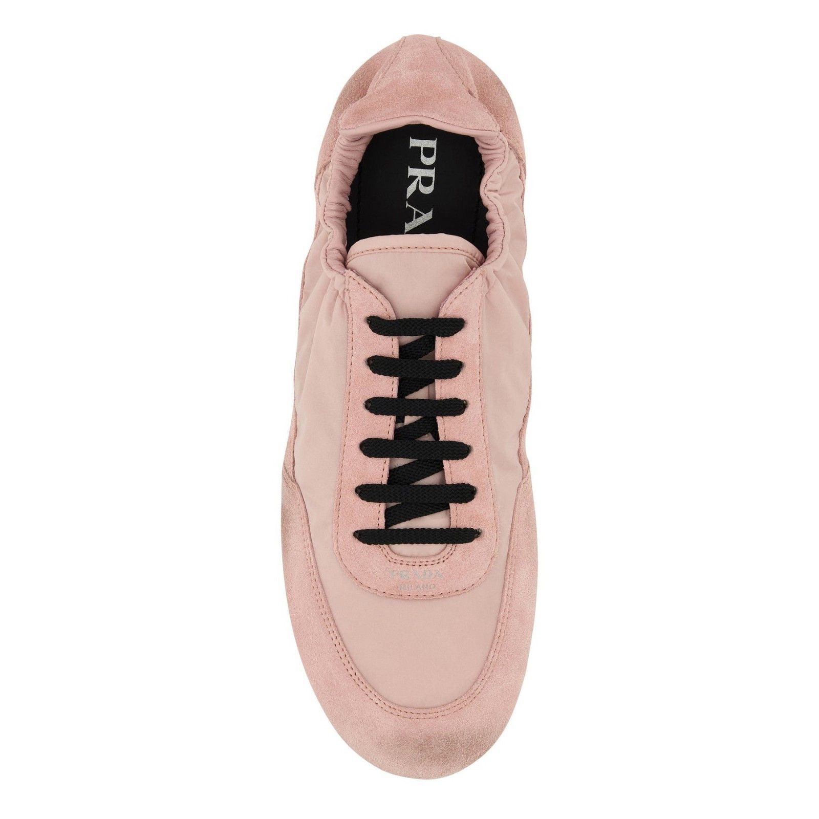 Prada PRADA Collapse Pink Re Nylon Suede Sneakers New & Authentic Size US 10 / IT 40 - 4 Thumbnail