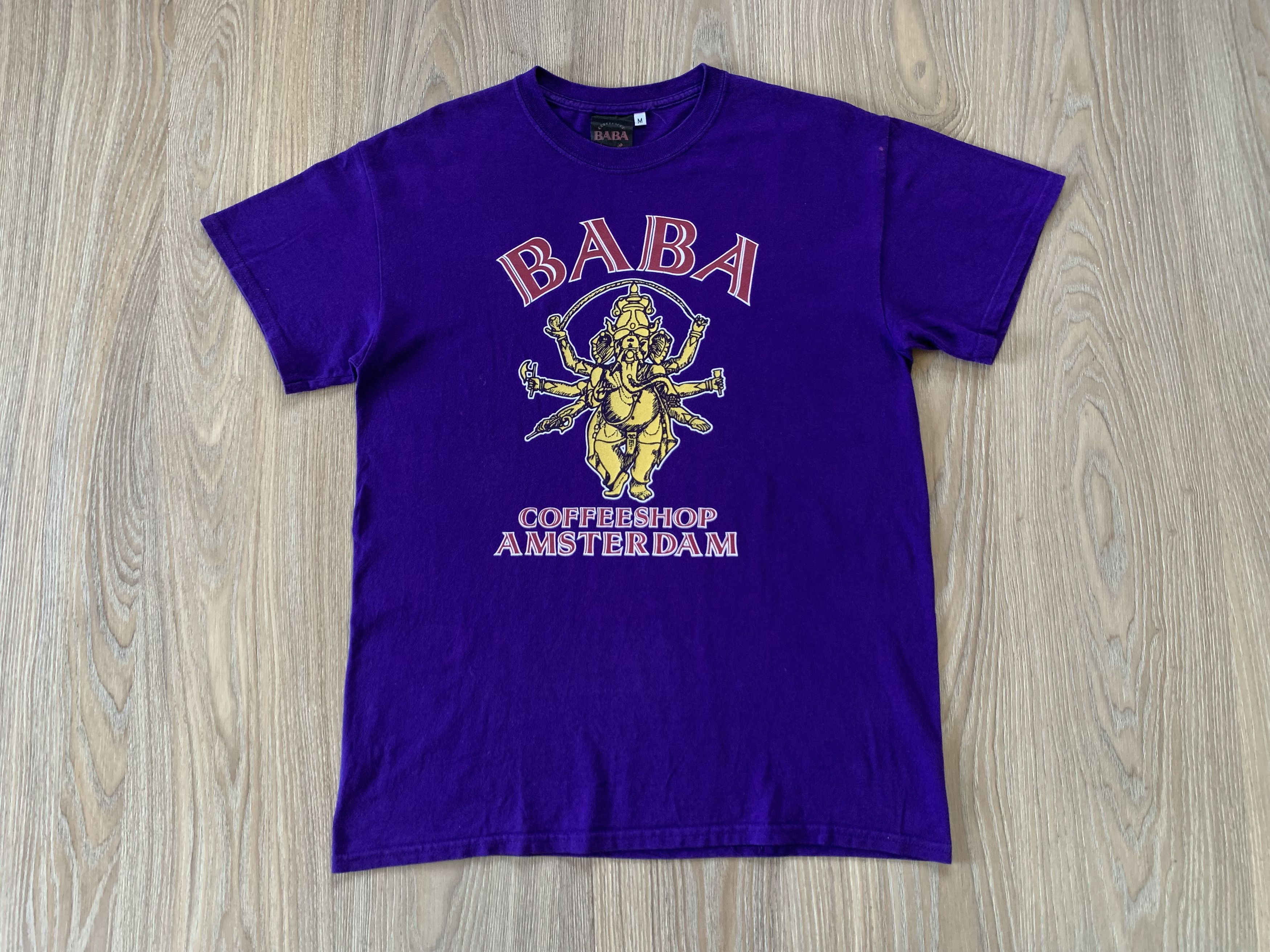 Vintage Vintage Baba Coffeeshop Amsterdam Cotton T-shirt Size US M / EU 48-50 / 2 - 2 Thumbnail