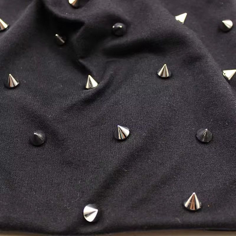 Japanese Brand Fashion Rivet Hoop Hat Beanie Unisex Size ONE SIZE - 3 Thumbnail