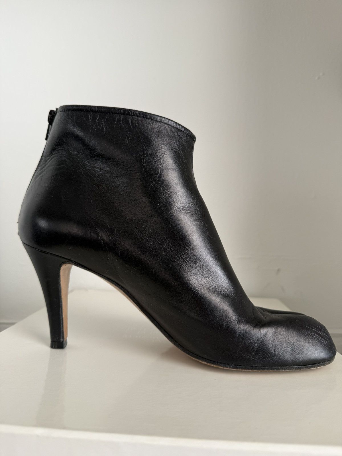 Maison Margiela Maison Margiela Leather Tabi Stilleto Pumps Size US 9.5 / IT 39.5 - 6 Thumbnail