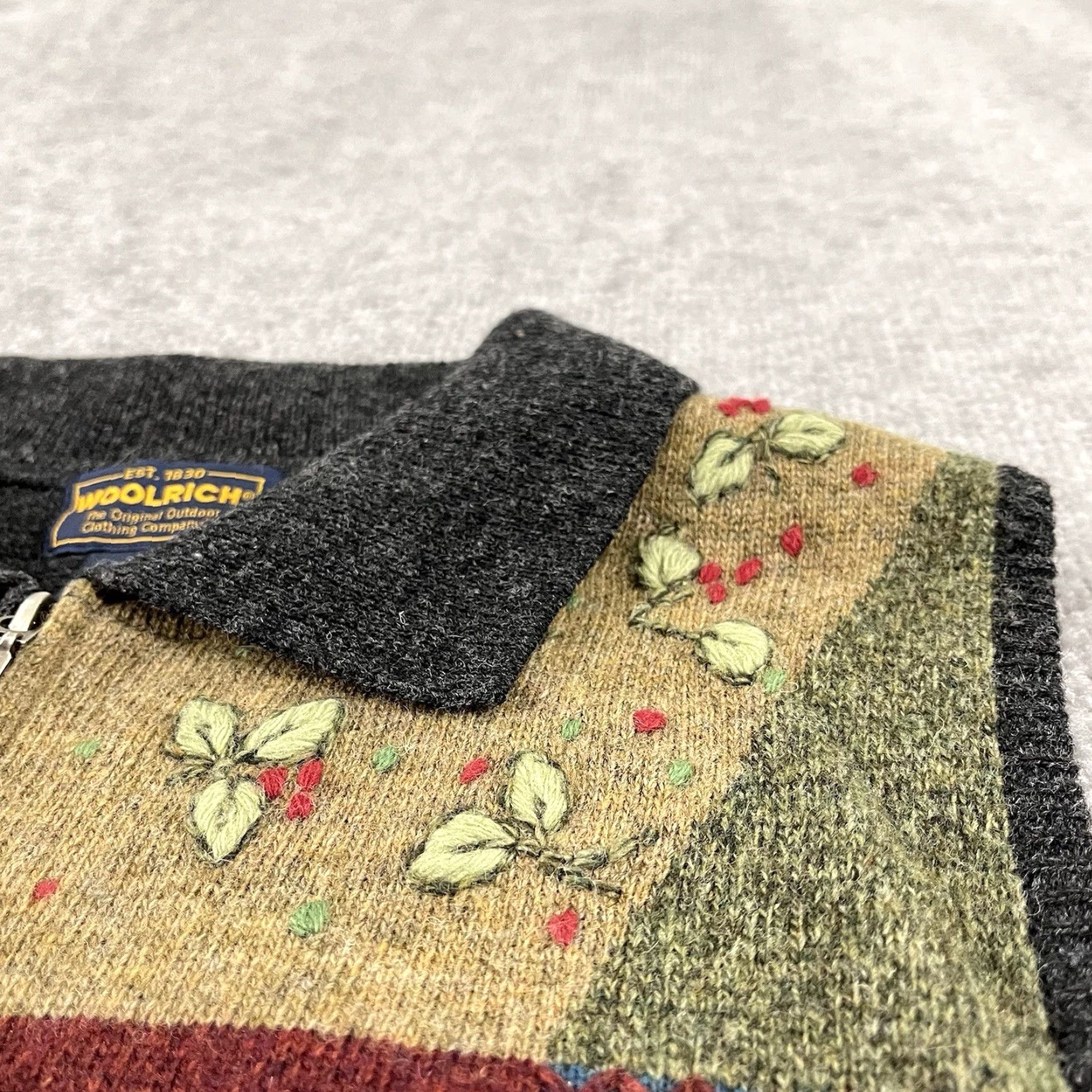 Vintage VINTAGE WOOLRICH Vest Womens Large Gray Fall Winter Holidays Grandma Retro 90s Size L / US 10 / IT 46 - 6 Thumbnail