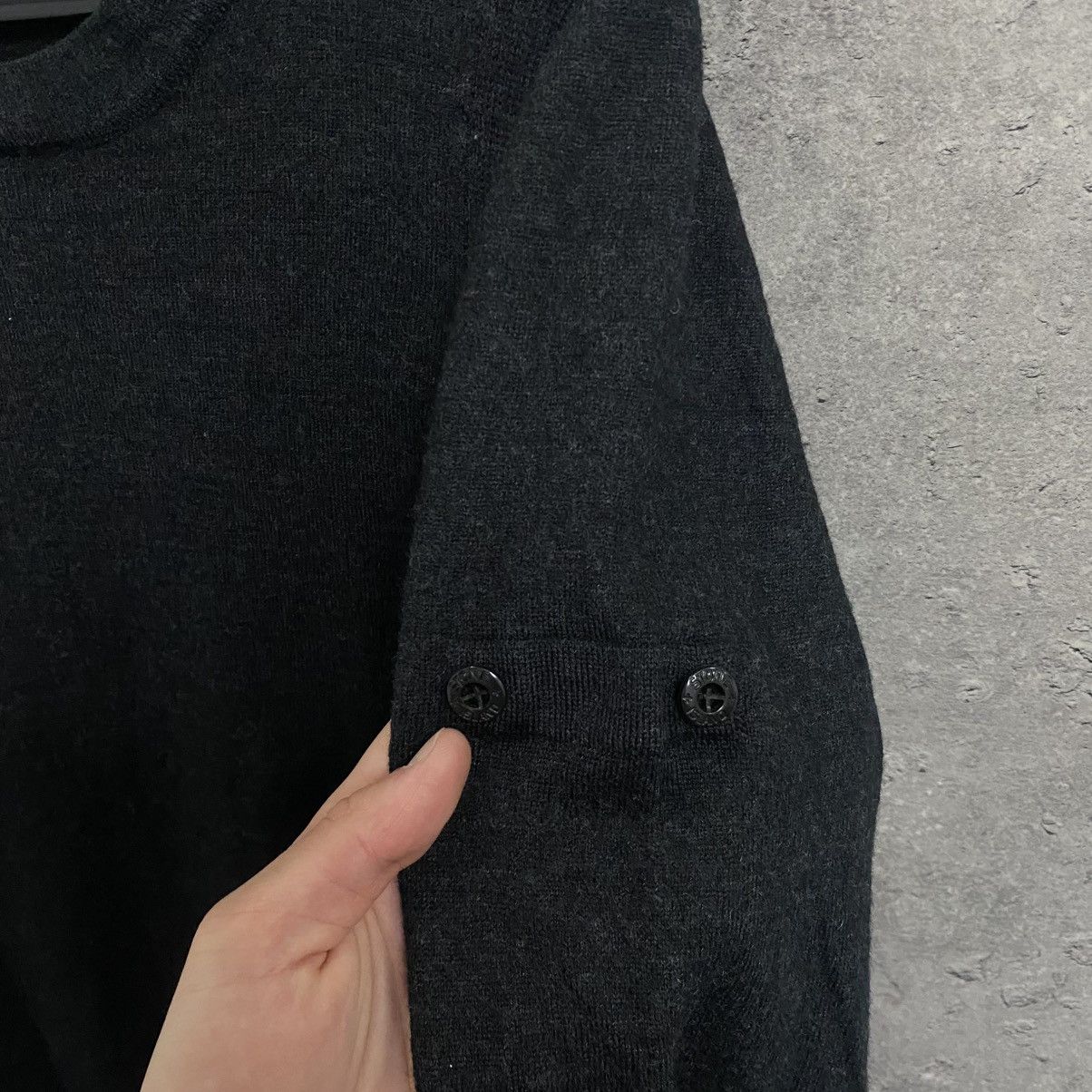 Stone Island Vintage Stone Island Sweatshirt Wool Crew Neck Sweater Size US S / EU 44-46 / 1 - 6 Thumbnail