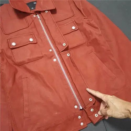 Japanese Brand Retro punk leather jacket Size US L / EU 52-54 / 3 - 3 Thumbnail