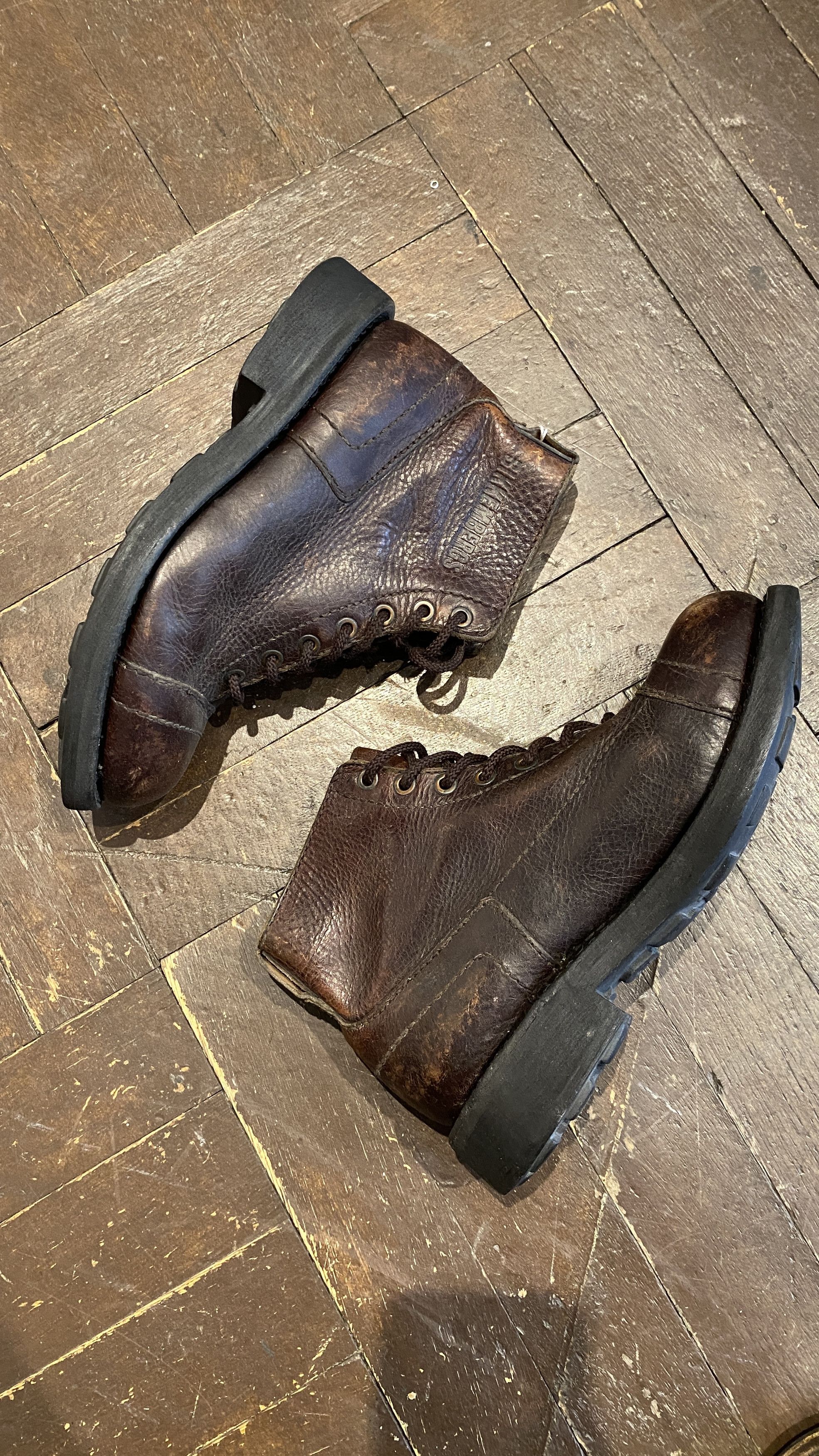 Dirk Bikkembergs Dirk Bikkembergs leather hiking boots Size US 5.5 / EU 38 - 3 Thumbnail