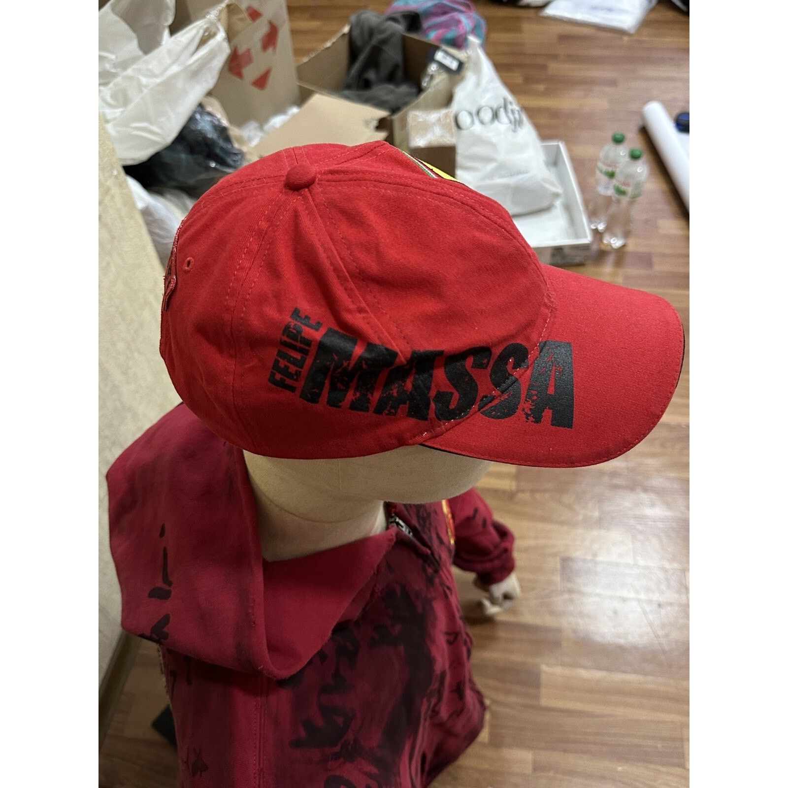 Ferrari Vintage Ferrari Felipe Massa F1 Racing Me’s Baseball Cap Hat Size ONE SIZE - 2 Thumbnail