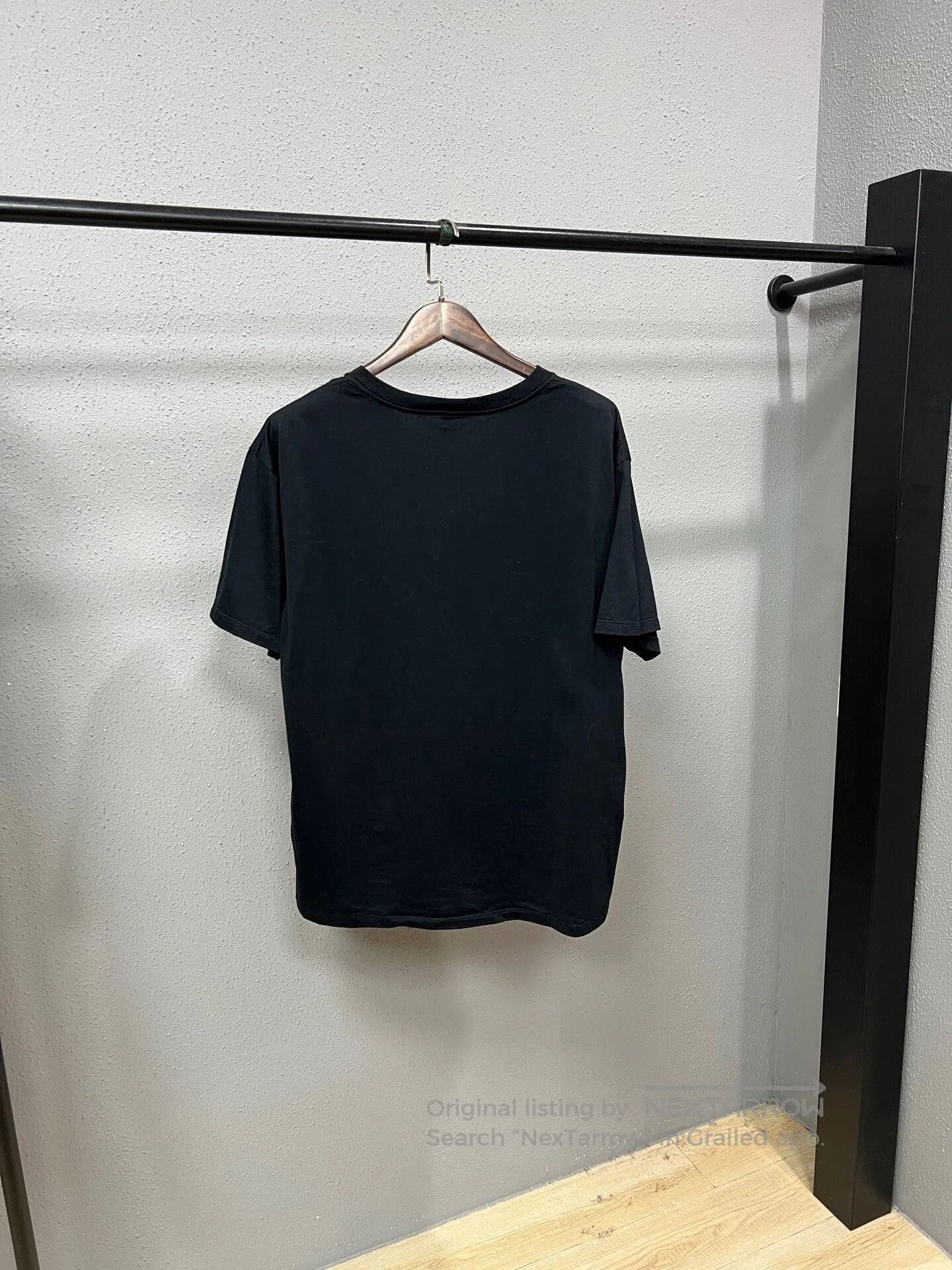 Celine Celine Black Short Sleeve Logo T-Shirt. Size US XL / EU 56 / 4 - 2 Thumbnail