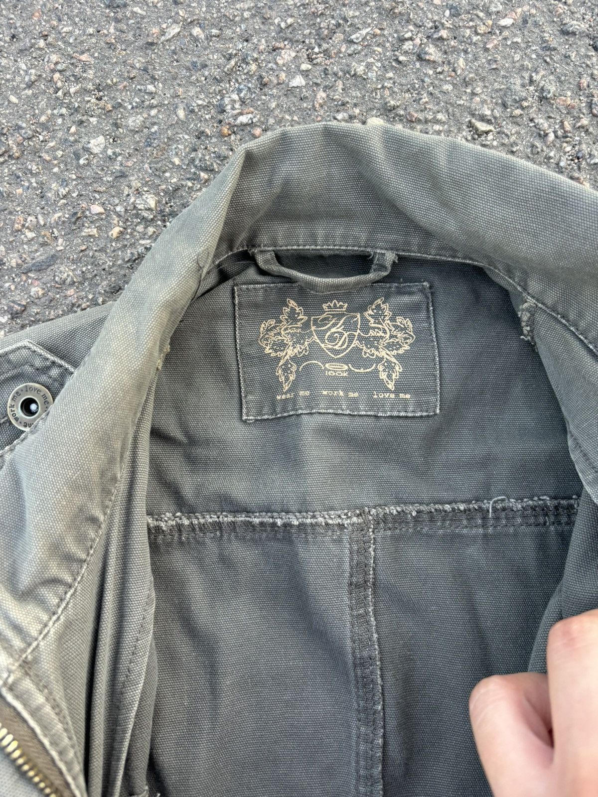Vintage Vintage Perfect grunge grey gorpcore utility y2k jacket Size L / US 10 / IT 46 - 4 Thumbnail