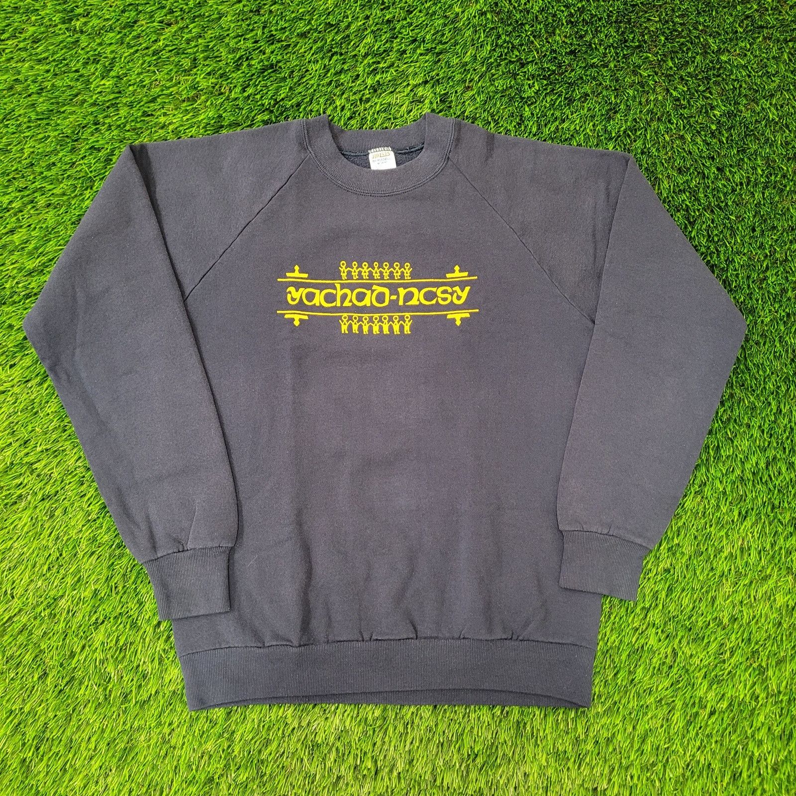 Jerzees Vintage 80s Yachad-NCSY Sweatshirt Womens M 19x24 Blue Size M / US 6-8 / IT 42-44 - 1 Thumbnail