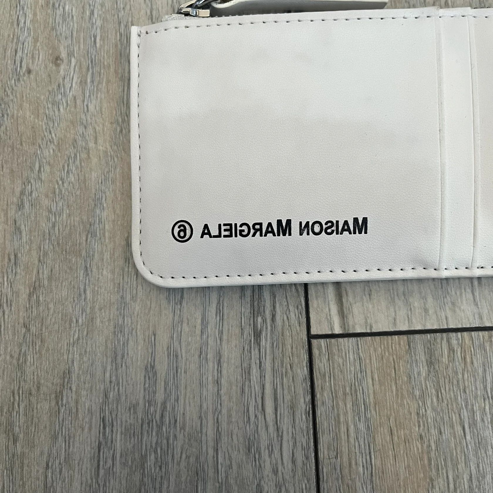 Maison Margiela MM6 Maison Margiela White Side Cardholder Size ONE SIZE - 4 Thumbnail