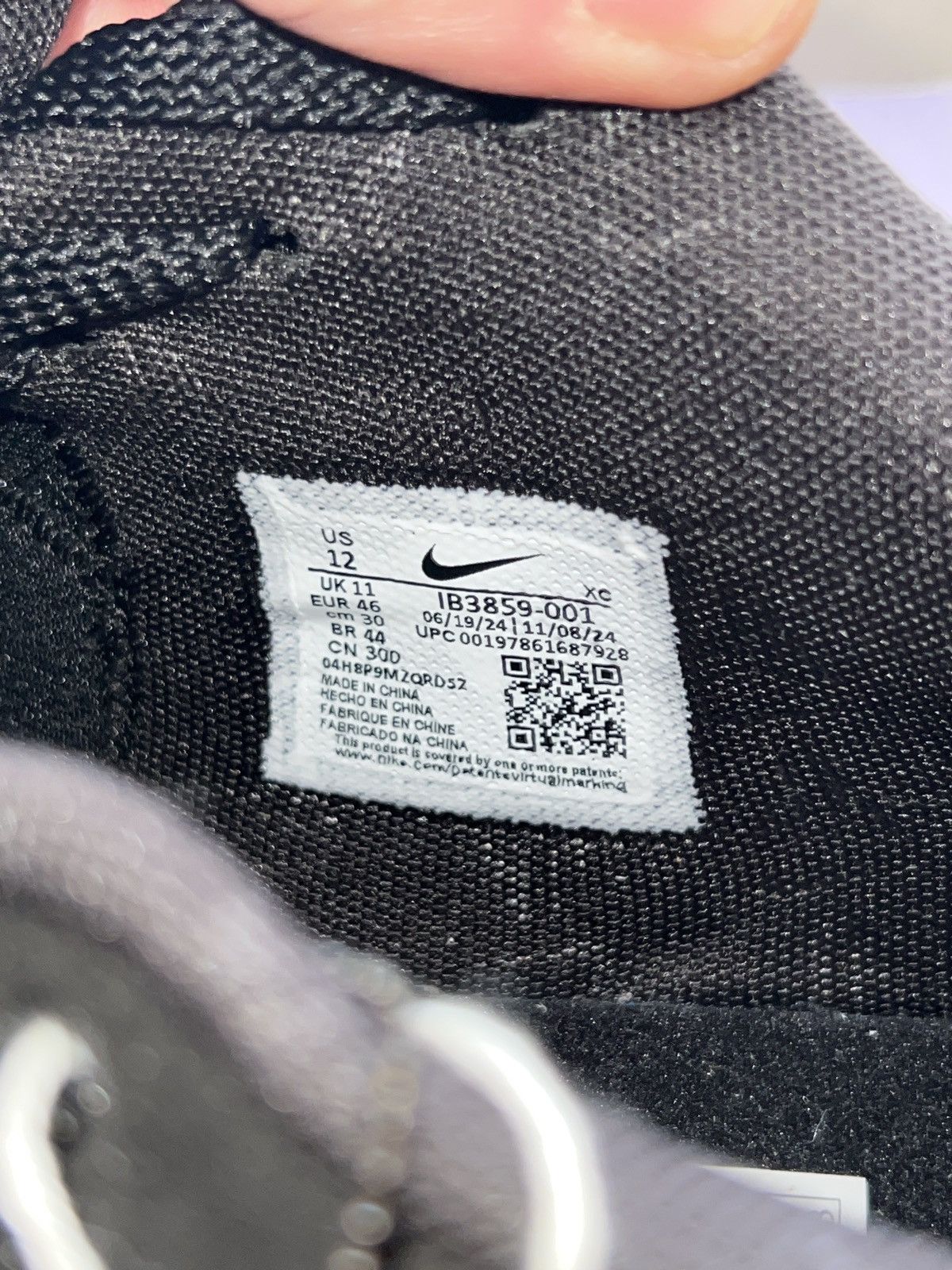 Nike Nike x Swarovski Ja 2 "Black Label - Scratch Bling" Size US 12 / EU 45 - 10 Thumbnail