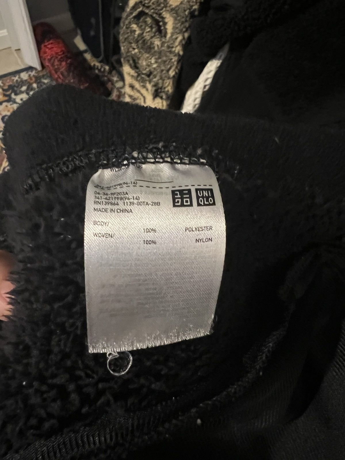 Engineered Garments × Uniqlo uniqlo x engineered garments black fleece jacket Size US M / EU 48-50 / 2 - 5 Thumbnail