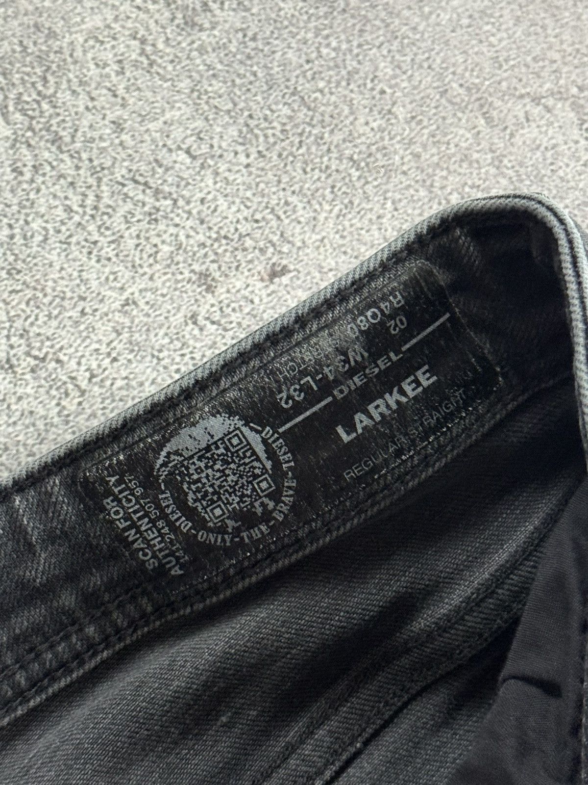 Diesel Diesel 34/32 Larkee Distressed denim pants jeans trousers Size US 34 / EU 50 - 7 Thumbnail