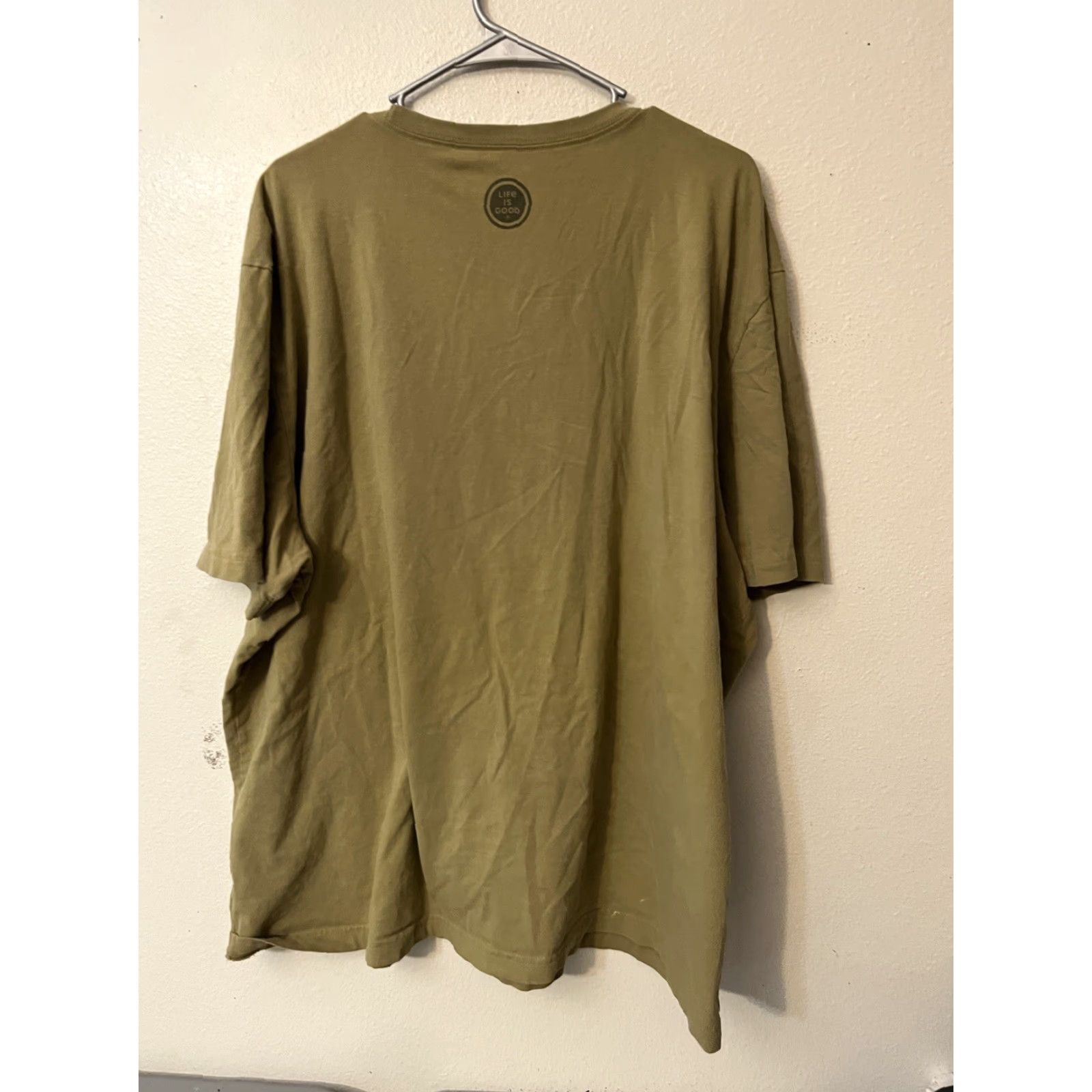 Life is Good LIFE IS GOOD Men T-Shirt Brown 3XL Crusher Diversified Portfolio Fishing Lures Tee Size US XXL / EU 58 / 5 - 2 Thumbnail