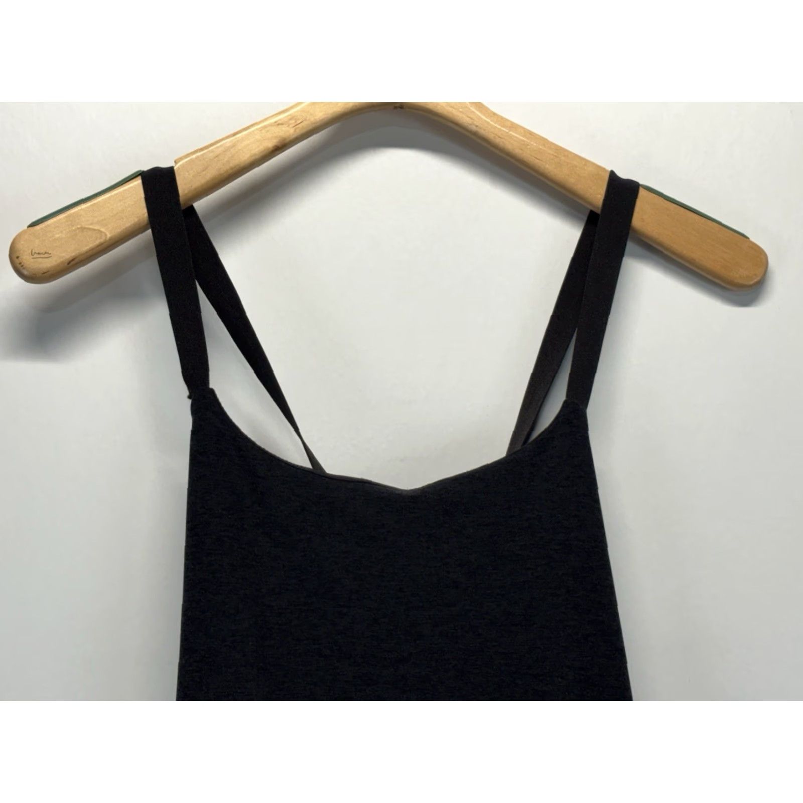 Beyond Yoga Beyond Yoga Spacedye Move It Dress Black Heather Women’s M Bra Built In Shorts Dress A-Line Womens M Black Size 32" / US 10 / IT 46 - 2 Thumbnail