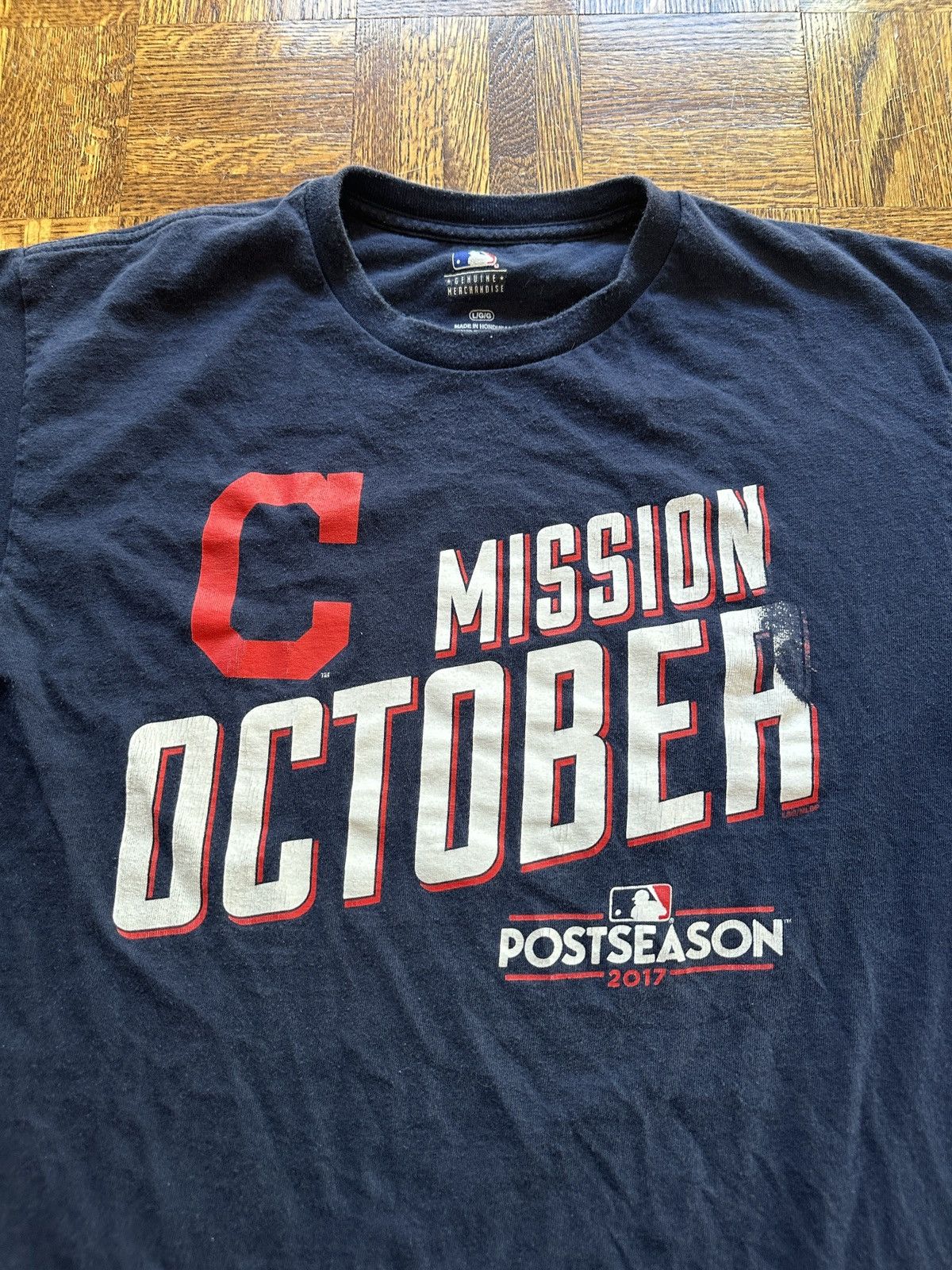 MLB Cleveland Guardians Mission October Graphic Tee Size US L / EU 52-54 / 3 - 2 Thumbnail