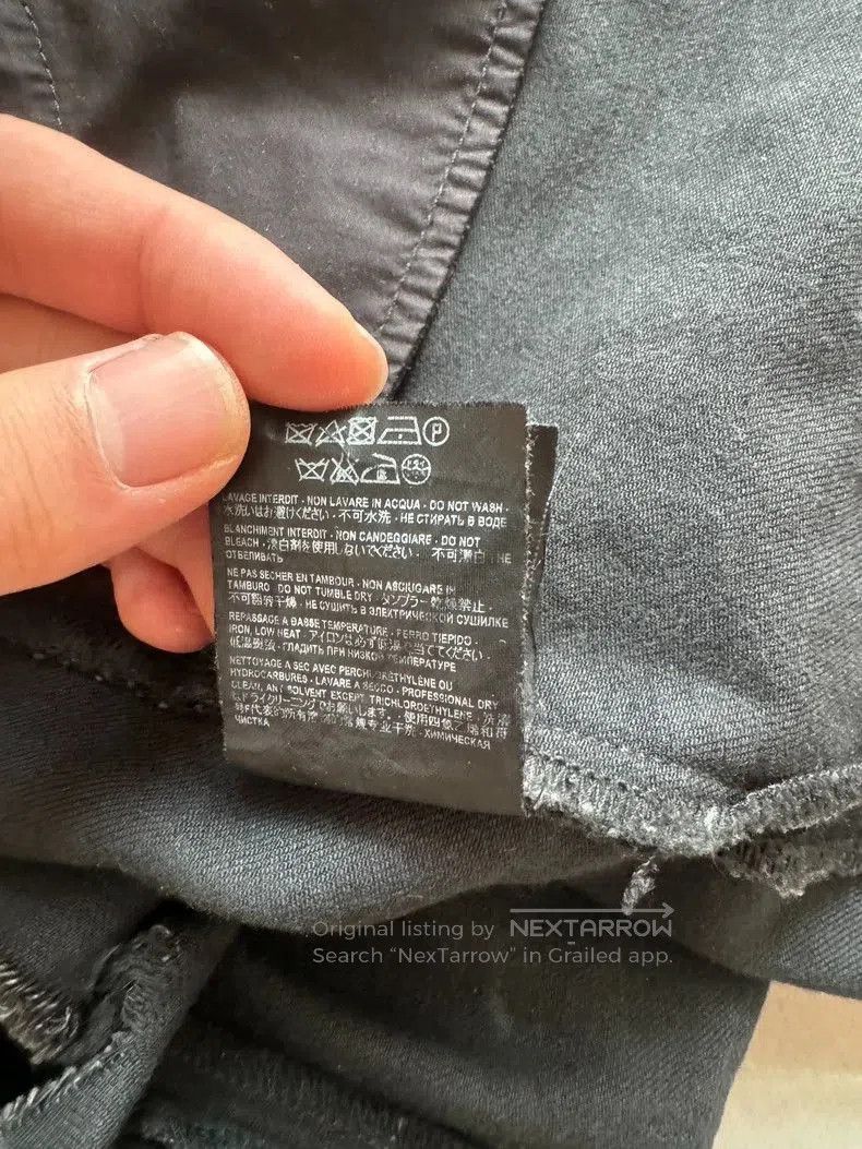 Saint Laurent Paris YSL Saint Laurent Distressed Black Jeans. Size US 31 - 6 Thumbnail