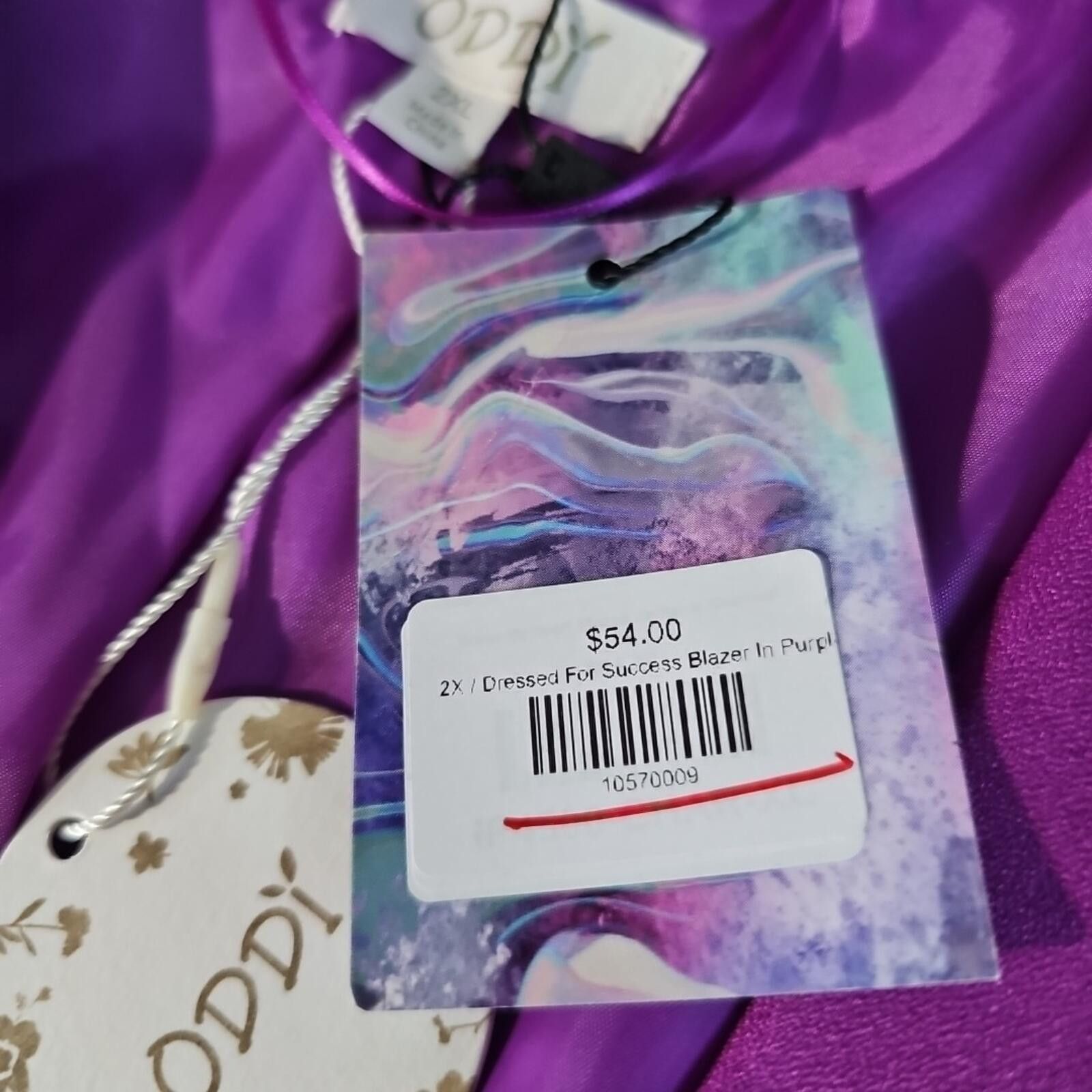 Odd Future Oddy Kara Marie Boutique 2X Dressed For Success Blazer Size XXL / US 16-18 / IT 52-54 - 4 Thumbnail