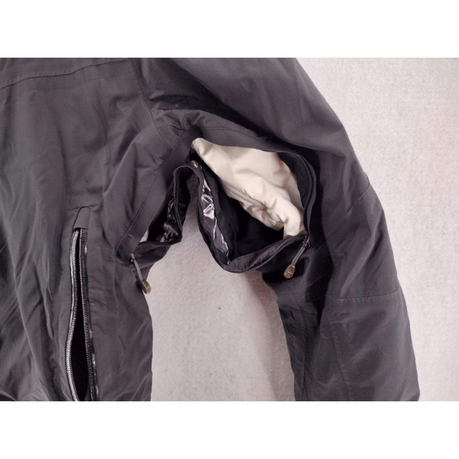 Vintage Columbia Jacket Womens Medium Black Interchange Omni-Heat Tech Fall Winter Outer Shell Polyester Zip Jacket Coat Size M / US 6-8 / IT 42-44 - 4 Thumbnail