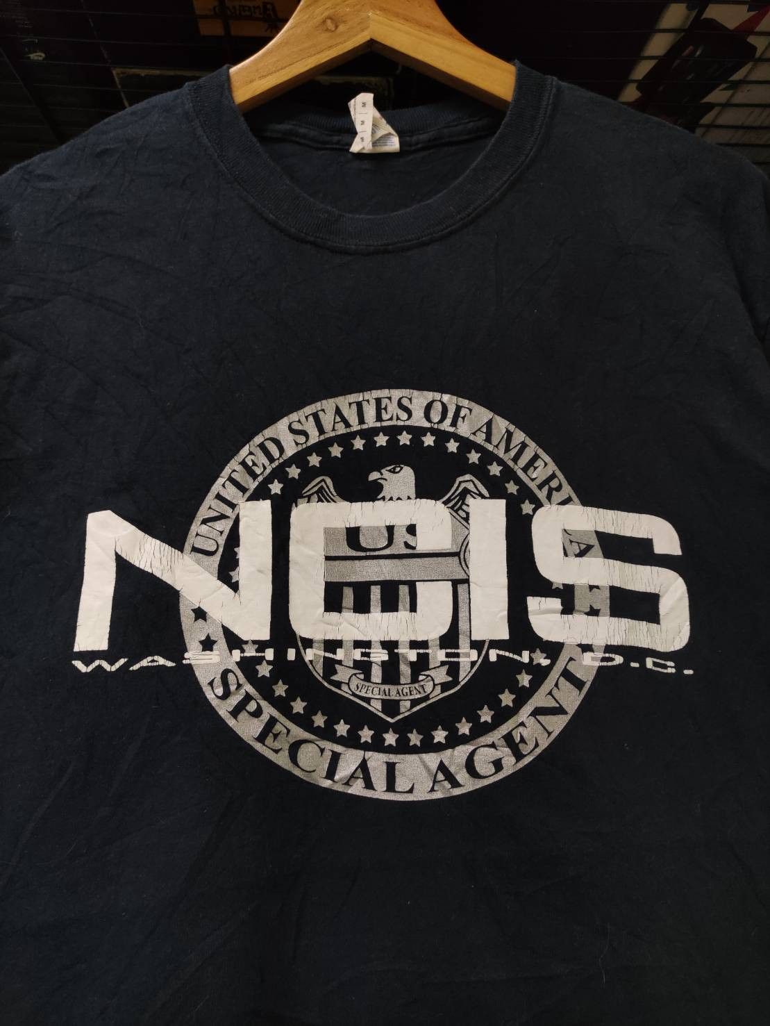 Vintage Vtg 00's NCIS Washington D.C. Special Agent T-Shirt Size US M / EU 48-50 / 2 - 1 Thumbnail