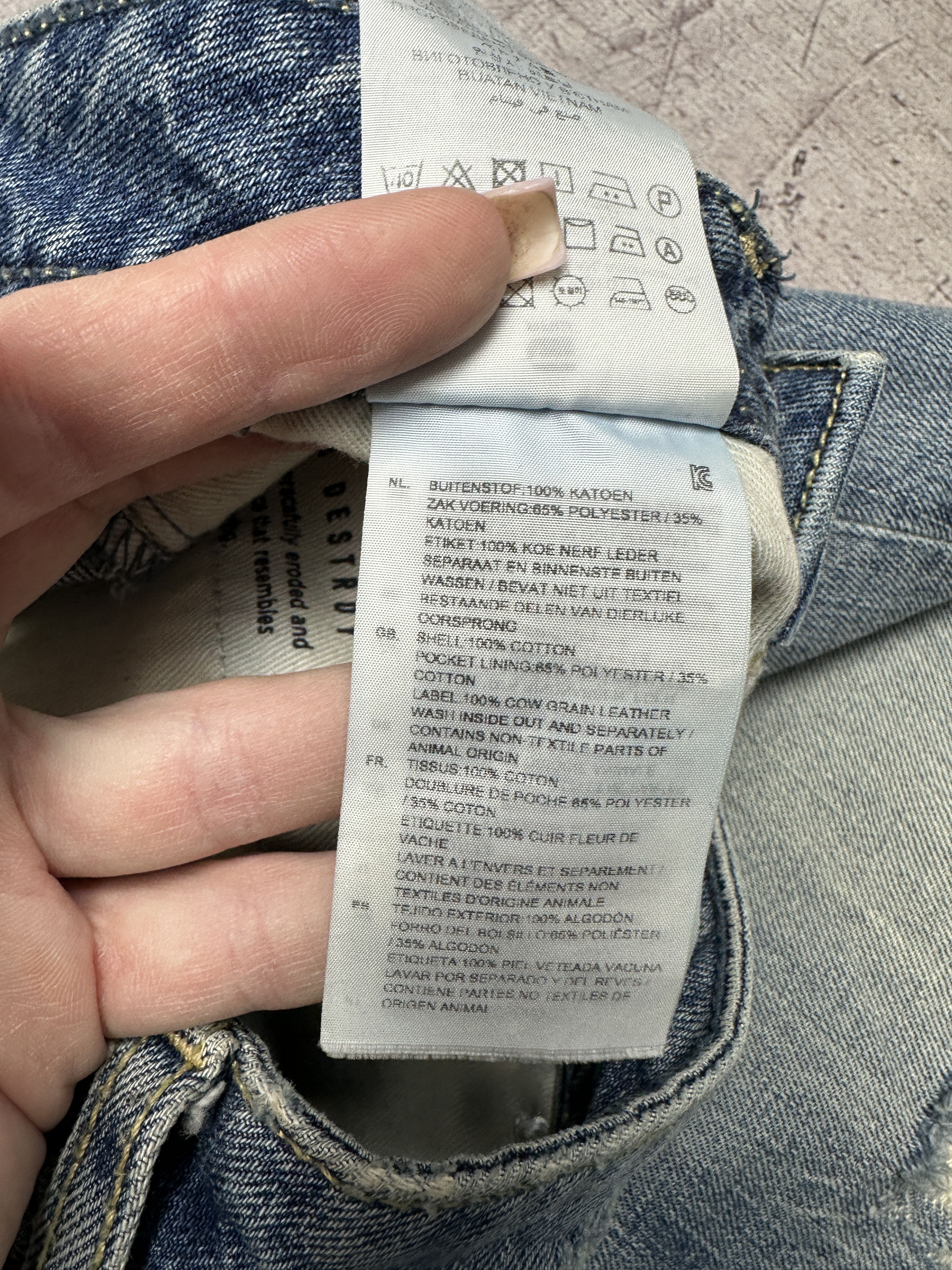 G-Star G Star Raw Womens Midge Saddle Boyfriend Denim Pants Jeans Size 27" / US 4 / IT 40 - 6 Thumbnail