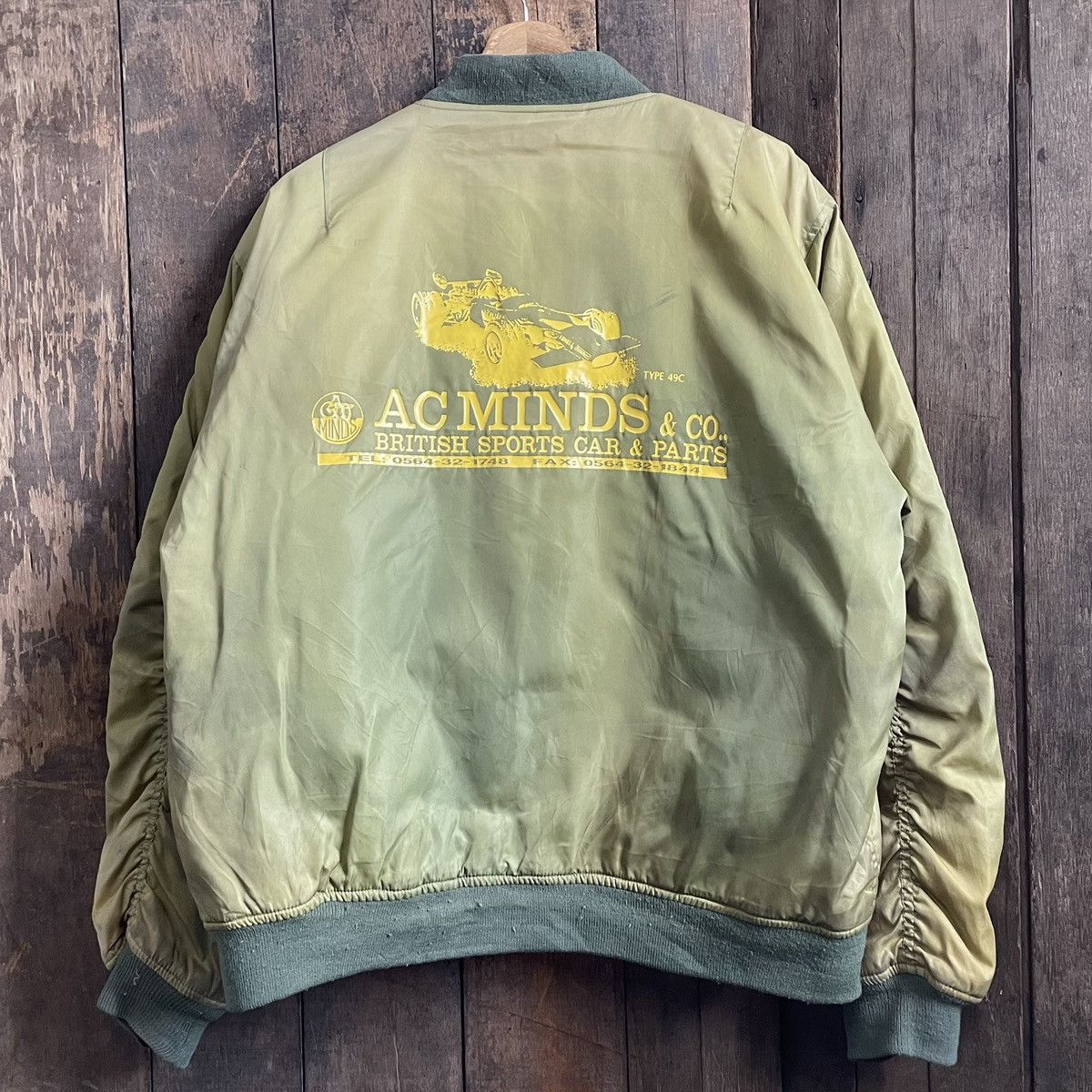Vintage Vintage Sunfaded Bomber Jacket Size US L / EU 52-54 / 3 - 2 Thumbnail
