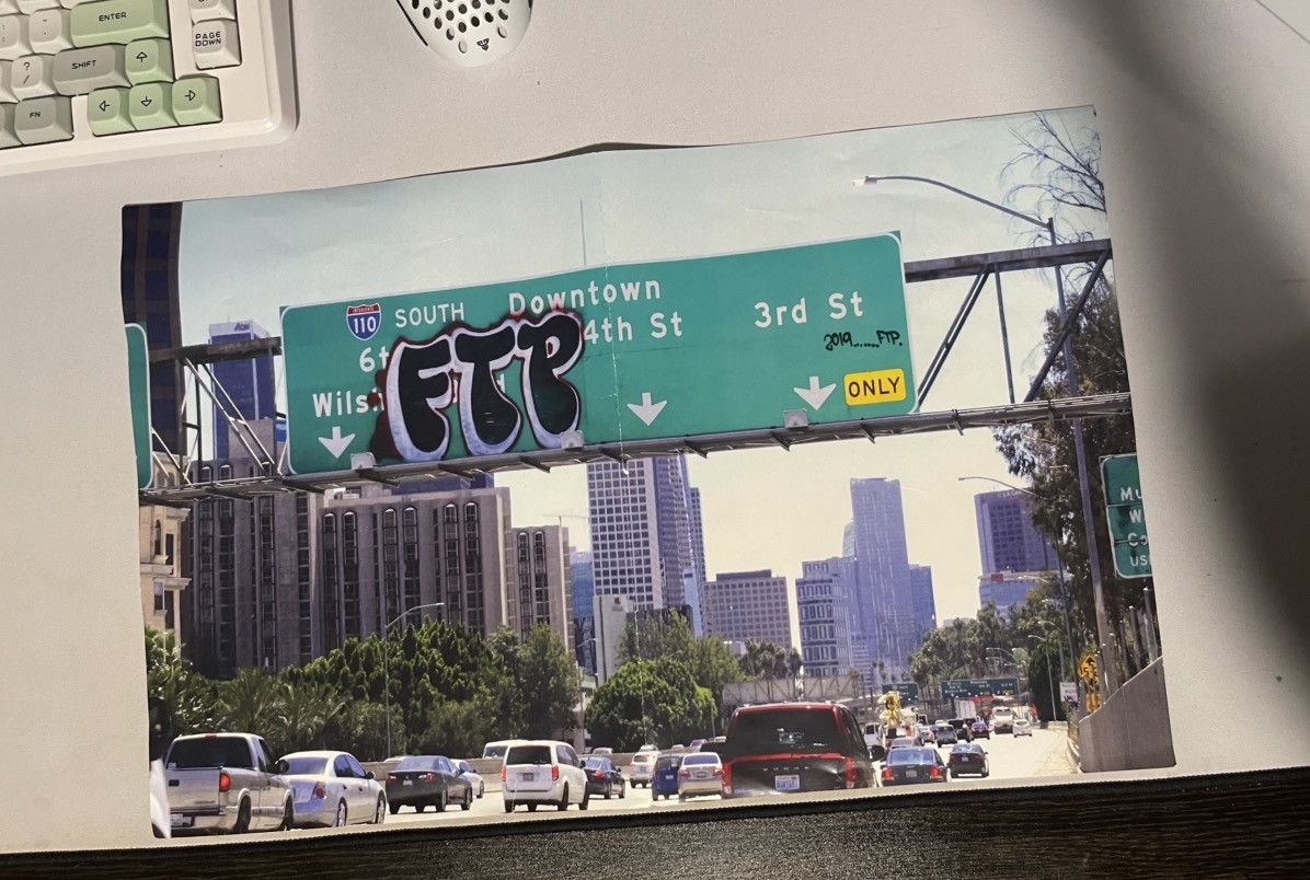 Fuck The Population FTP Highway poster Size ONE SIZE - 1 Preview