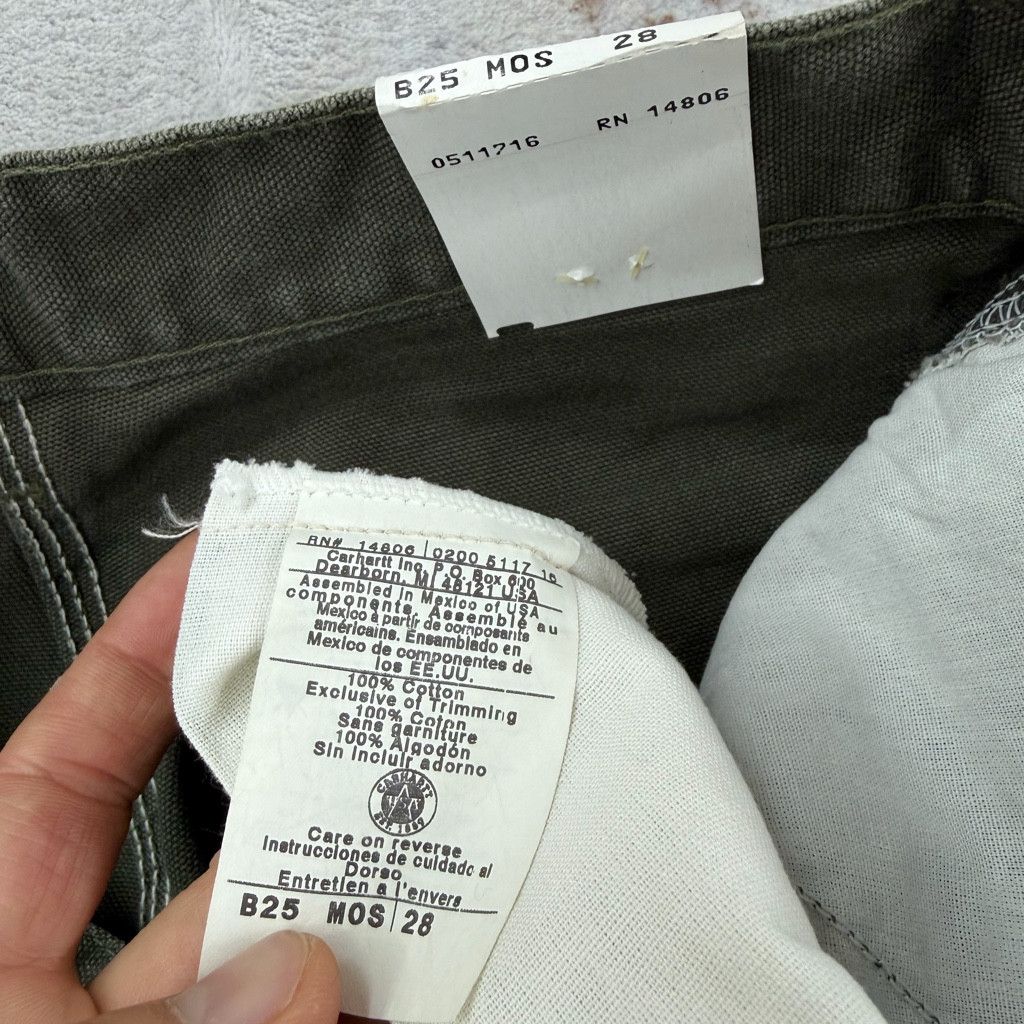 Carhartt NOS Vintage Carhartt Shorts – Size 28 Size US 28 / EU 44 - 4 Thumbnail