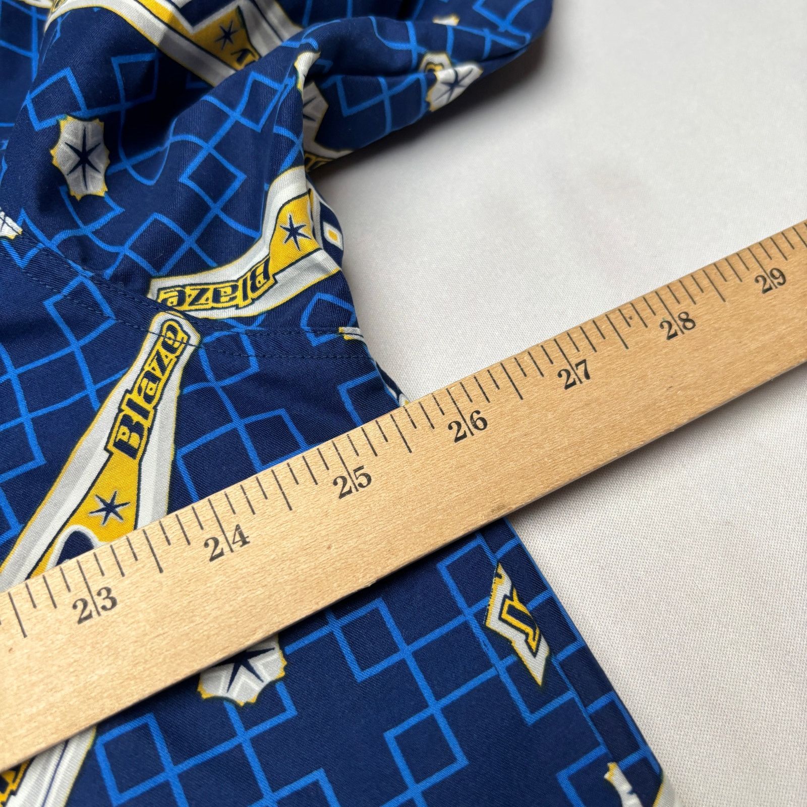 Vintage VTG Johnny Blaze Logo Button Up Men's Large Method Man Size US L / EU 52-54 / 3 - 8 Thumbnail