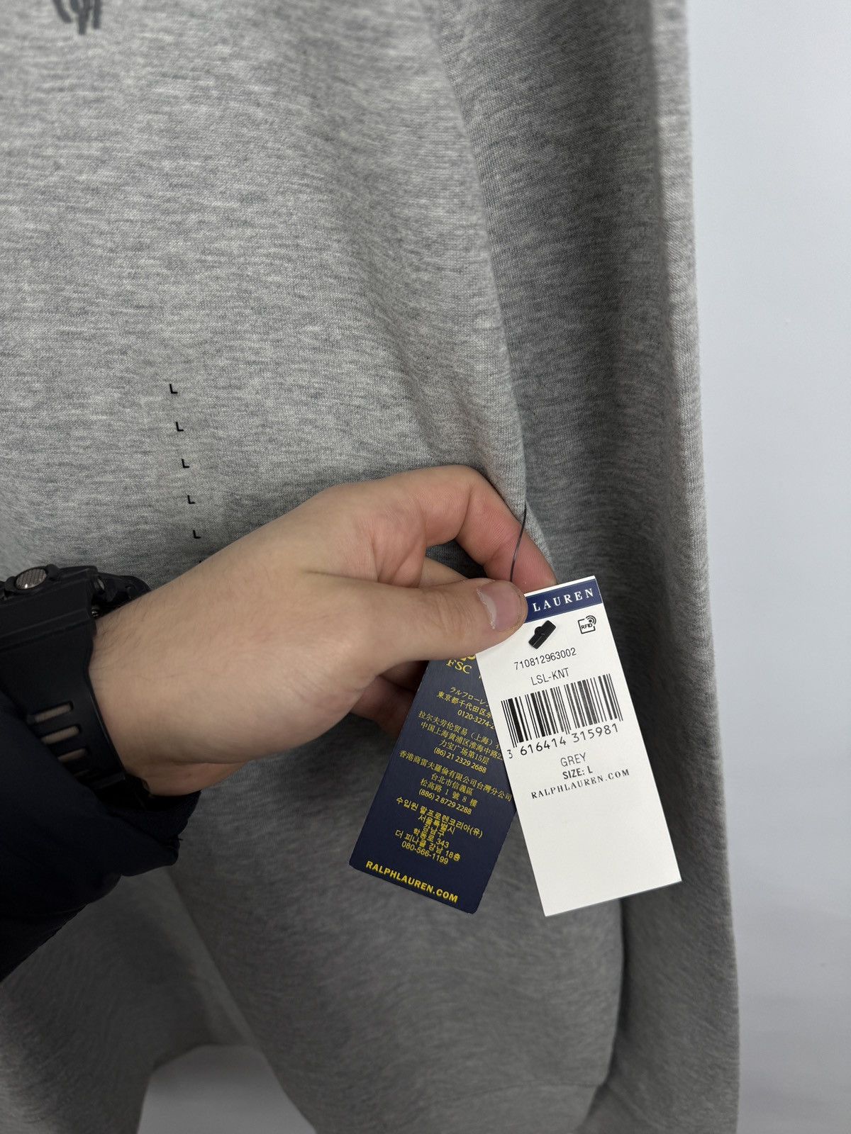 Polo Ralph Lauren 🇺🇸 NWT❗️Polo Ralph Lauren Luxury Jersey Quarter-zip Pullover Size US L / EU 52-54 / 3 - 10 Thumbnail