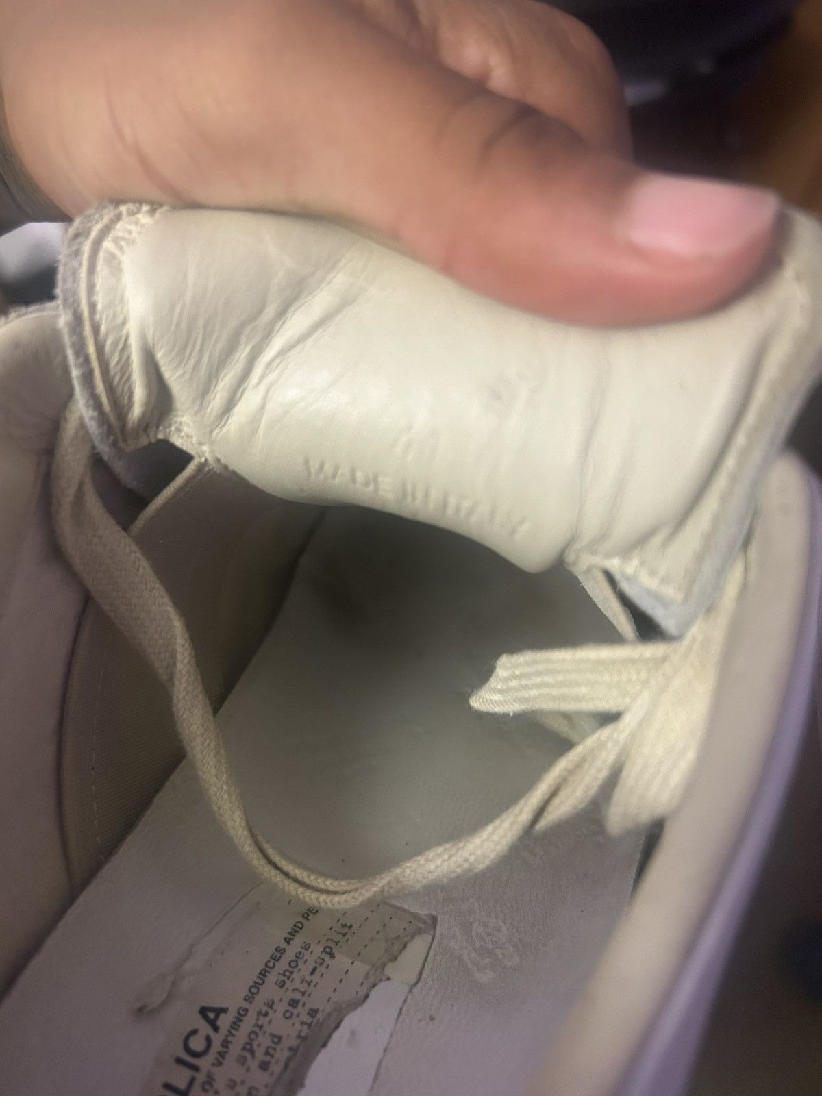 Maison Margiela White Margiela Gats Size US 8.5 / EU 41-42 - 5 Thumbnail