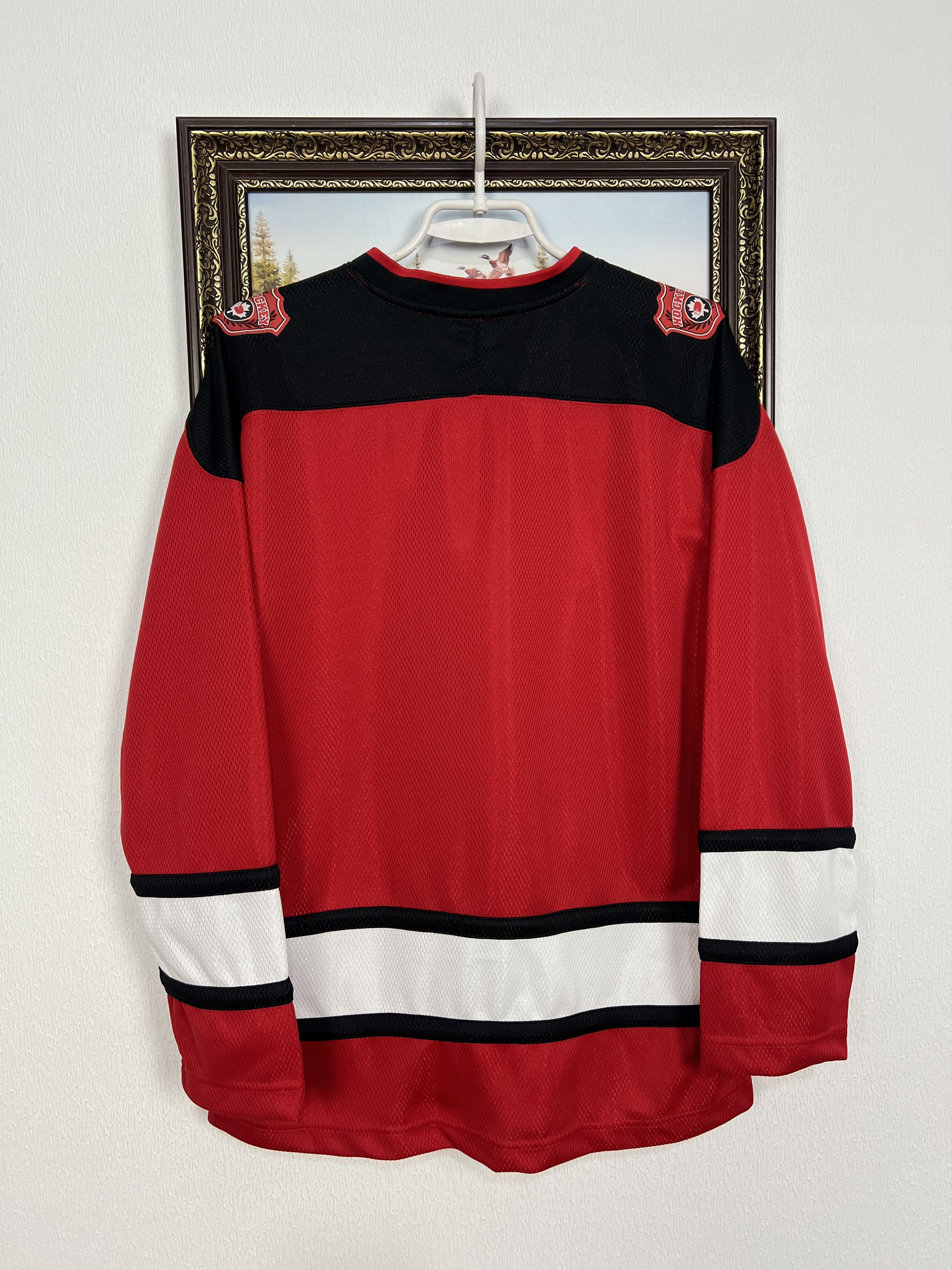 Vintage Canada Ice Hockey National Team Jersey Trikot Size Boys 20 Size US XXS / EU 40 - 8 Thumbnail