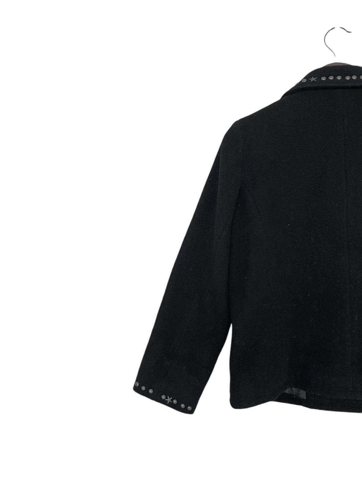 If Six Was Nine × Japanese Brand × Le Grande Bleu (L.G.B.) Vintage Japanese Brand Shout Studded Star Wool Jacket 1990s Size US M / EU 48-50 / 2 - 7 Thumbnail