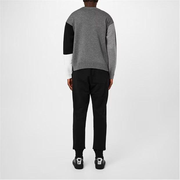 Versace o1g2r1mq0824 Logo Knit Wool Jumper in Multicolor Size US M / EU 48-50 / 2 - 5 Thumbnail