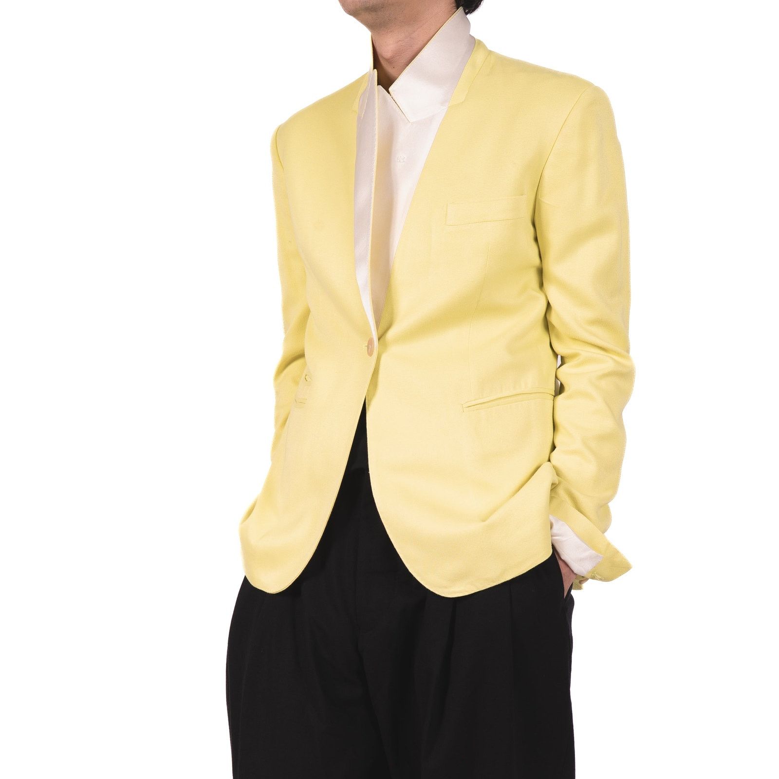 Haider Ackermann FW20 Marova Lemon Suit Jacket Size 46S - 3 Thumbnail
