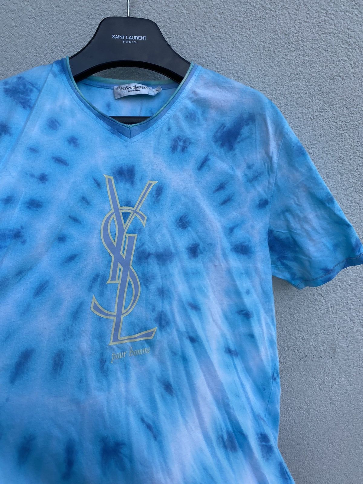 Vintage YSL T shirt Tie Dye Grailed