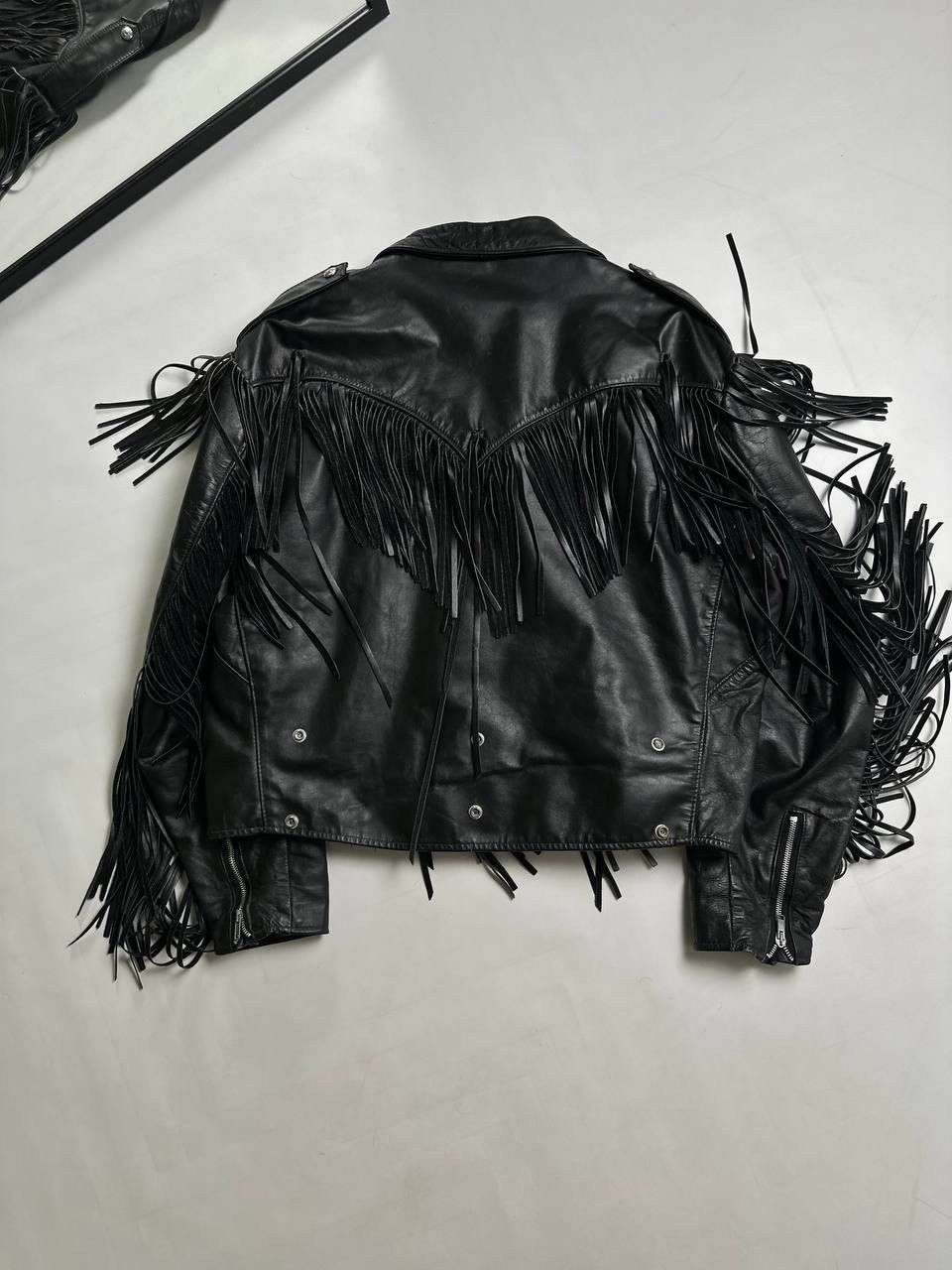 Schott 🔥Archive 90s Item Schott Perfecto 618 Fringe Leather Jacket🇱🇷 Size US M / EU 48-50 / 2 - 2 Thumbnail