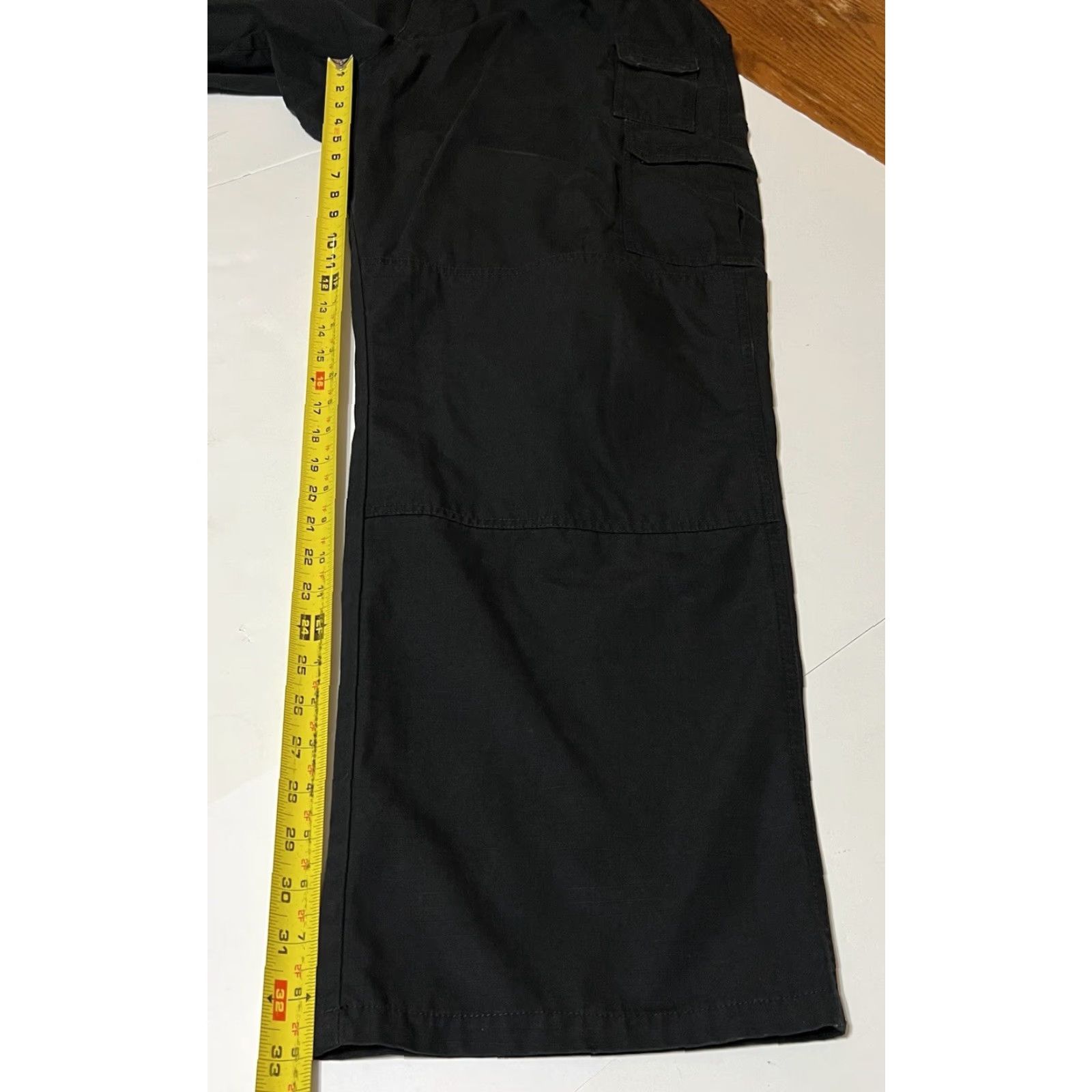 Vintage VINTAGE? No. 5.11 Tactical Taclite Pro Ripstop Pant Mens 40x33 Cargo Black Double Knee Pants Mens Regular 40 Black Cargo Pocket Size US 40 / EU 56 - 5 Thumbnail