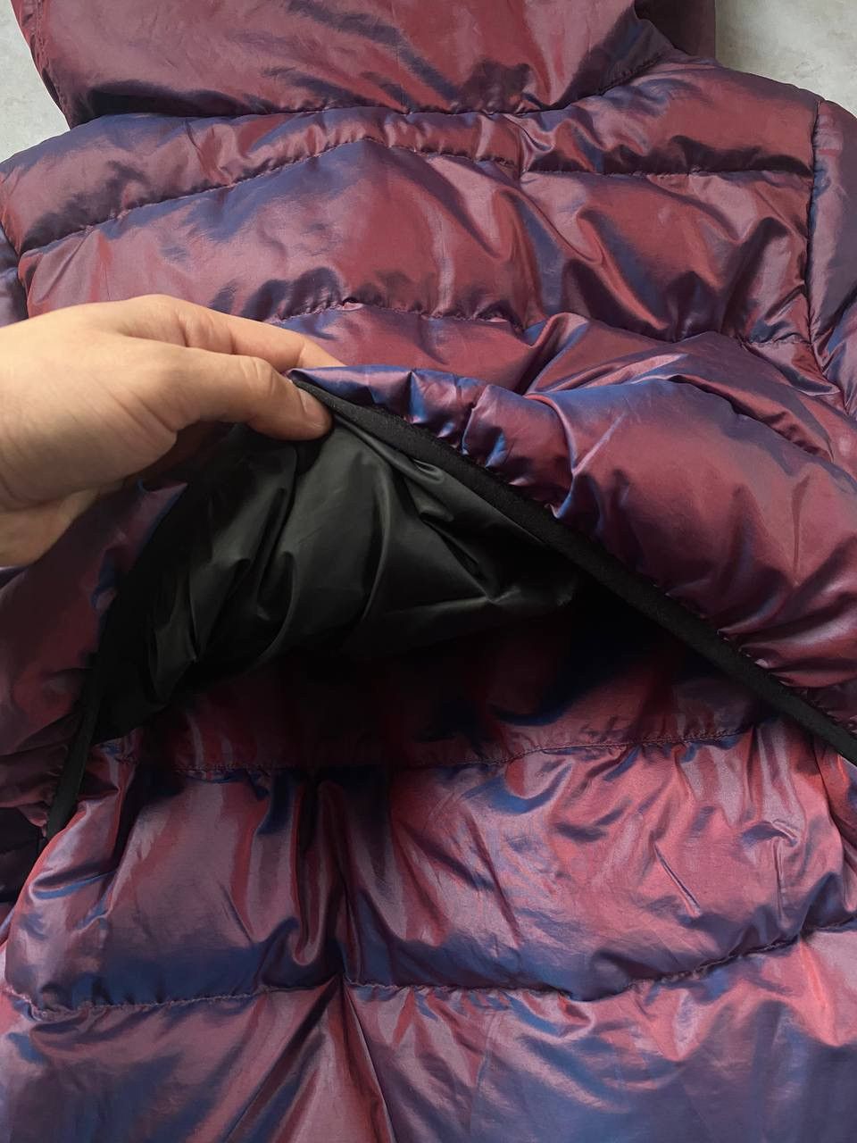 Nike Vintage Nike Avant Garde Down Jacket Purple Japanese Y2K Size S / US 4 / IT 40 - 8 Thumbnail