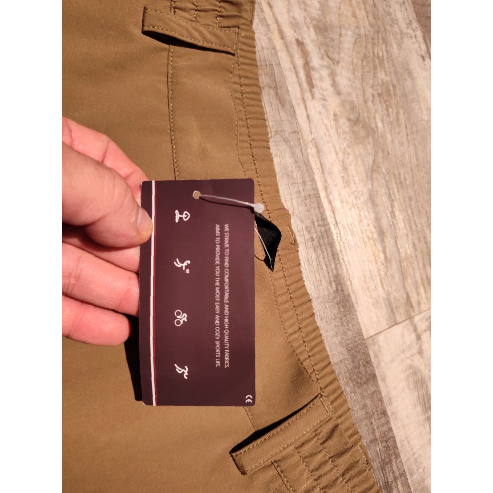 Vintage VINTAGE Women's Hiking Cargo Pants Outdoor Quick Dry UPF50+ Water-Resistant L Brown Outdoor Women Size 36" / US 14 / IT 50 - 6 Thumbnail