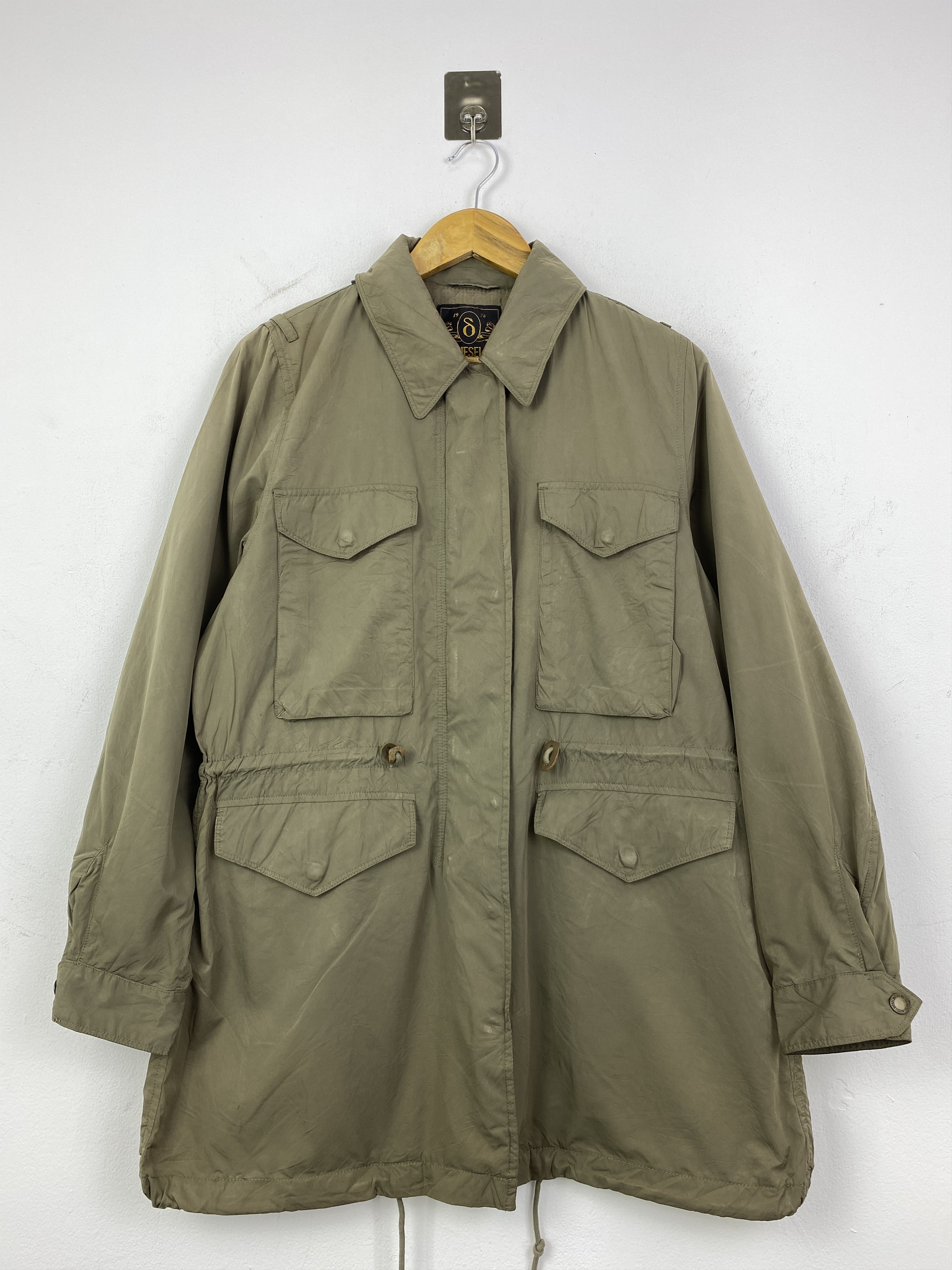 Diesel Vintage Diesel Military Style Field Jacket JA0235 Size US M / EU 48-50 / 2 - 1 Thumbnail