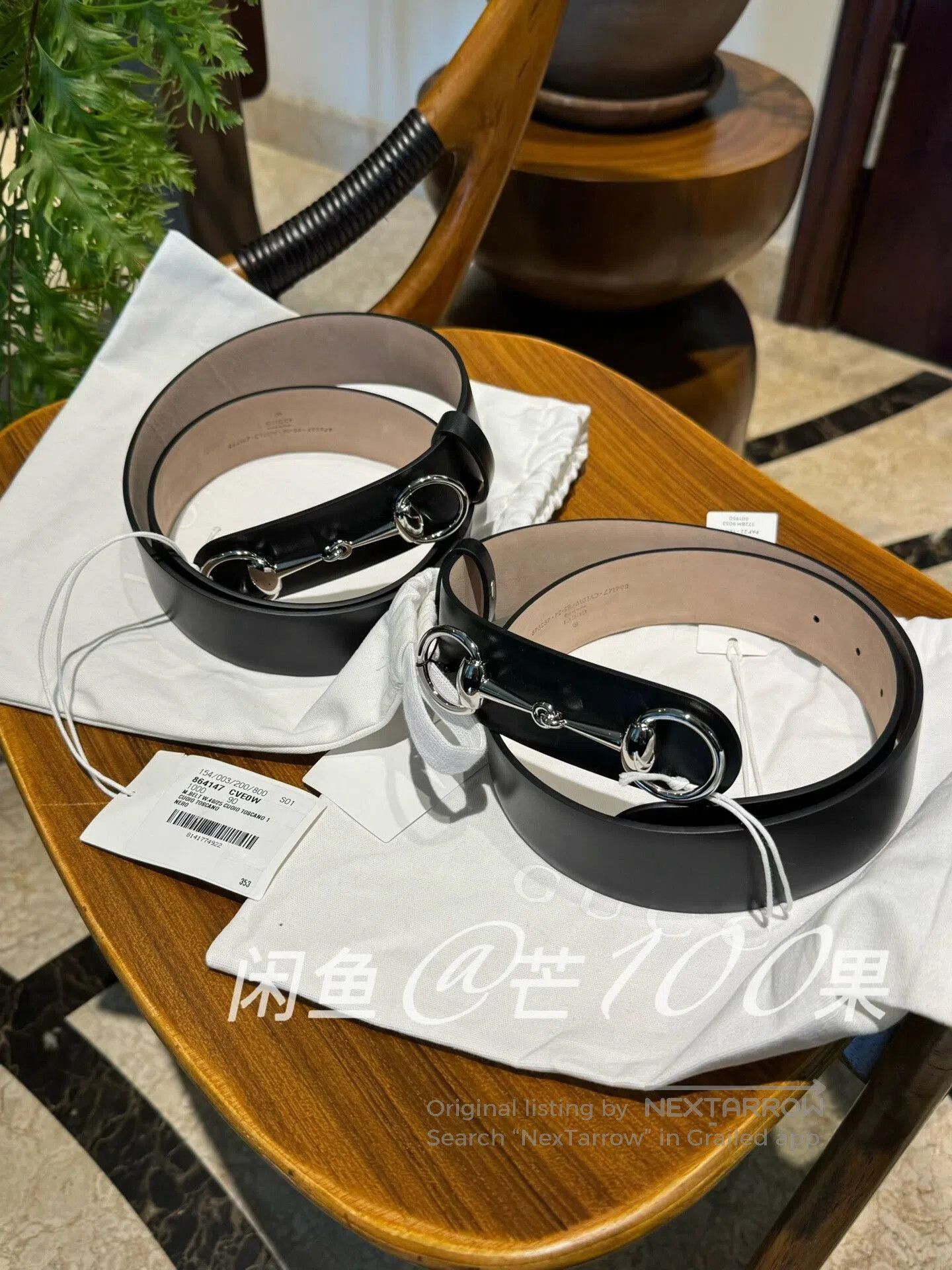 Gucci Gucci Silver Buckle Horsebit Belt. Size ONE SIZE - 1 Thumbnail