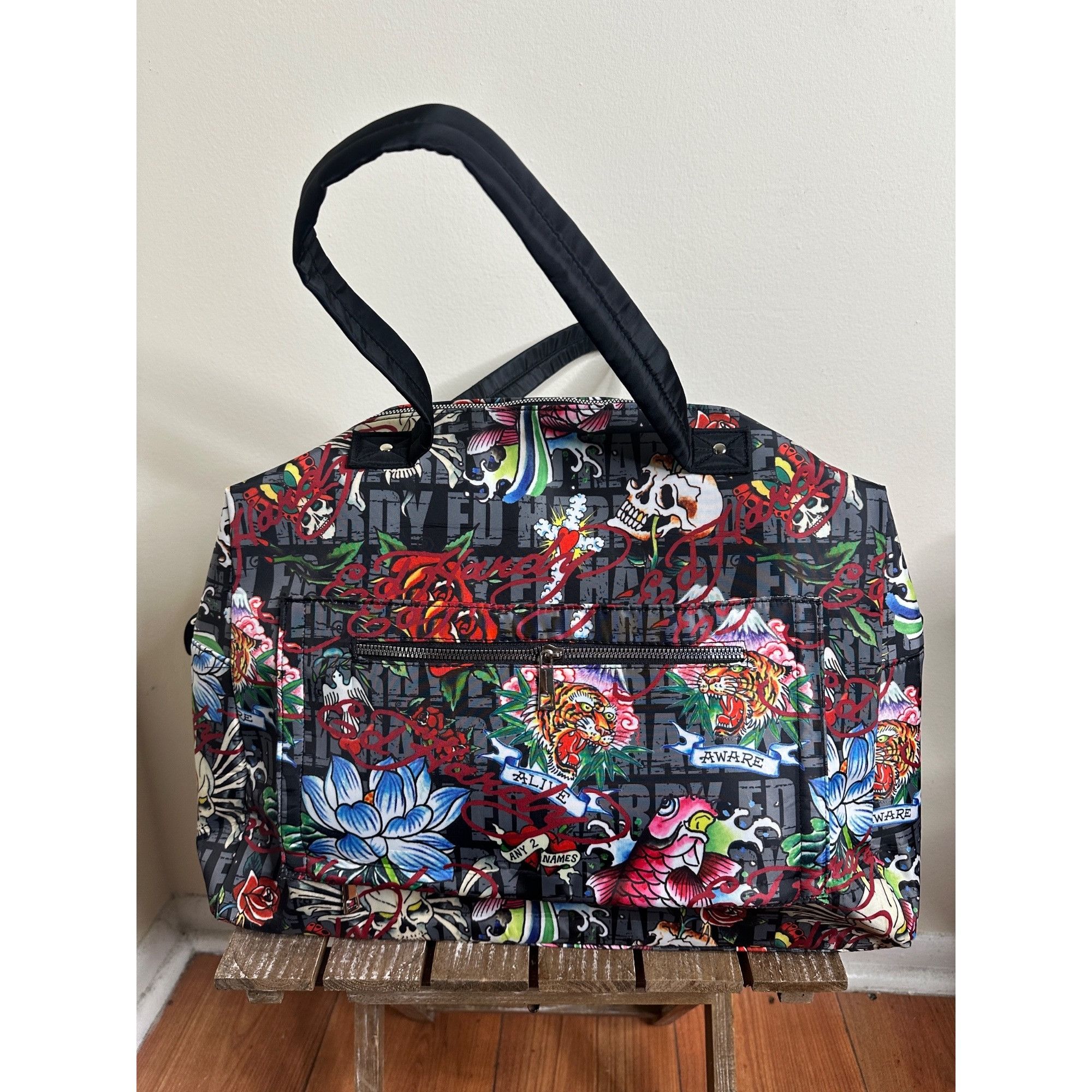 Ed Hardy Ed Hardy Duffel Bag Size ONE SIZE - 9 Thumbnail