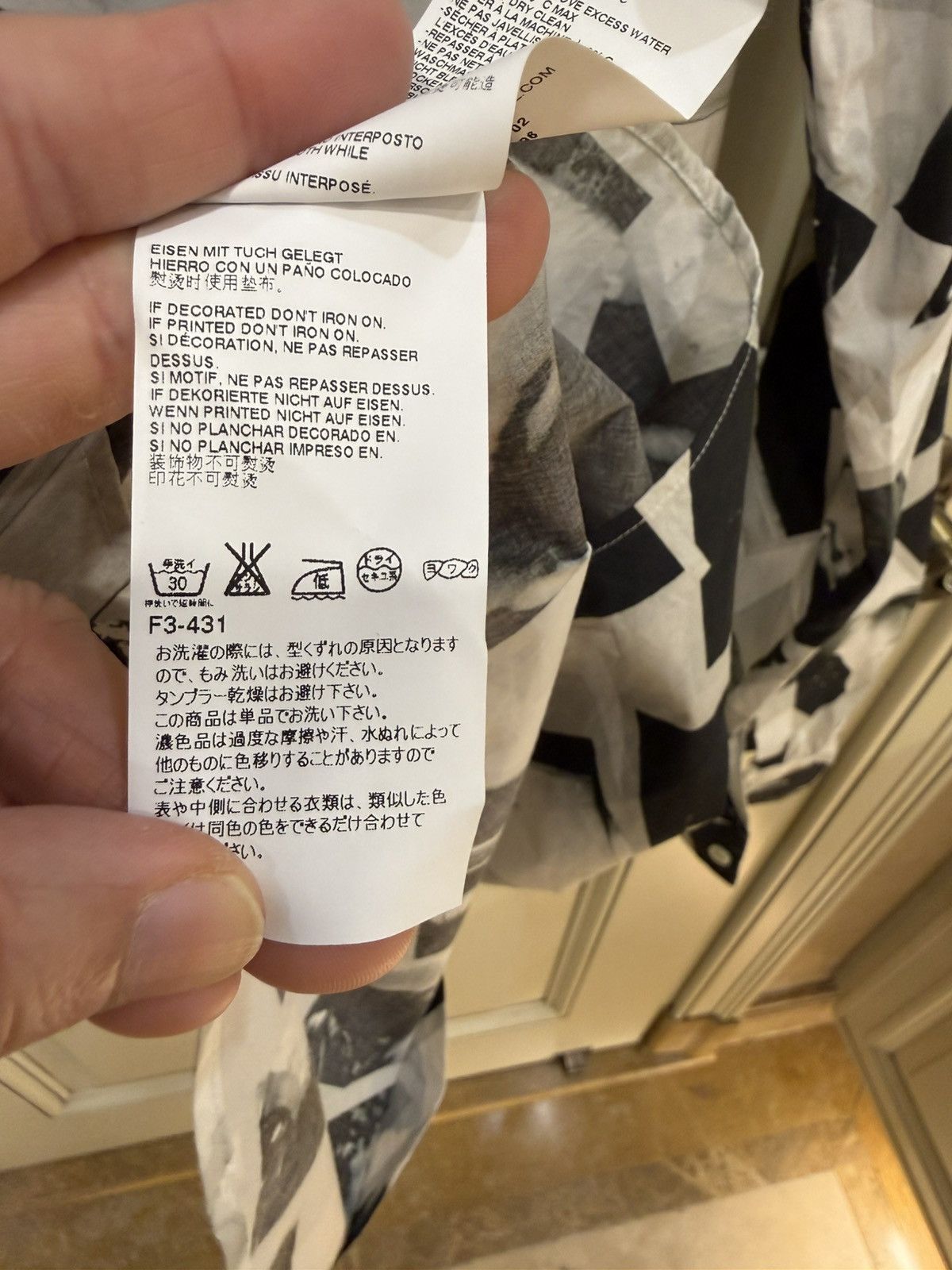 Maison Margiela polaroid print shirt collar size39 Size US S / EU 44-46 / 1 - 15 Thumbnail