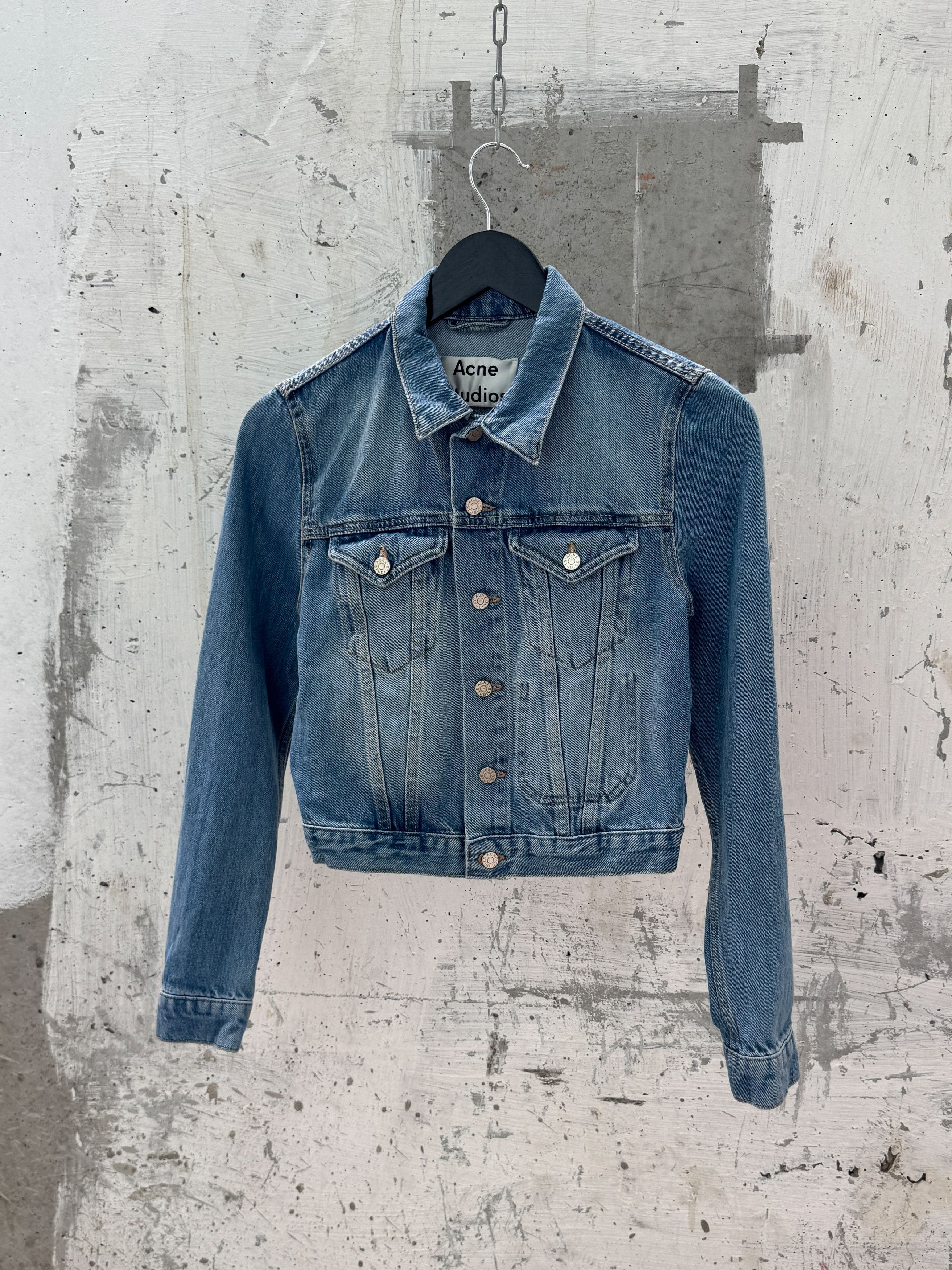 Acne Studios Tal Lt Vintage Denim Jacket