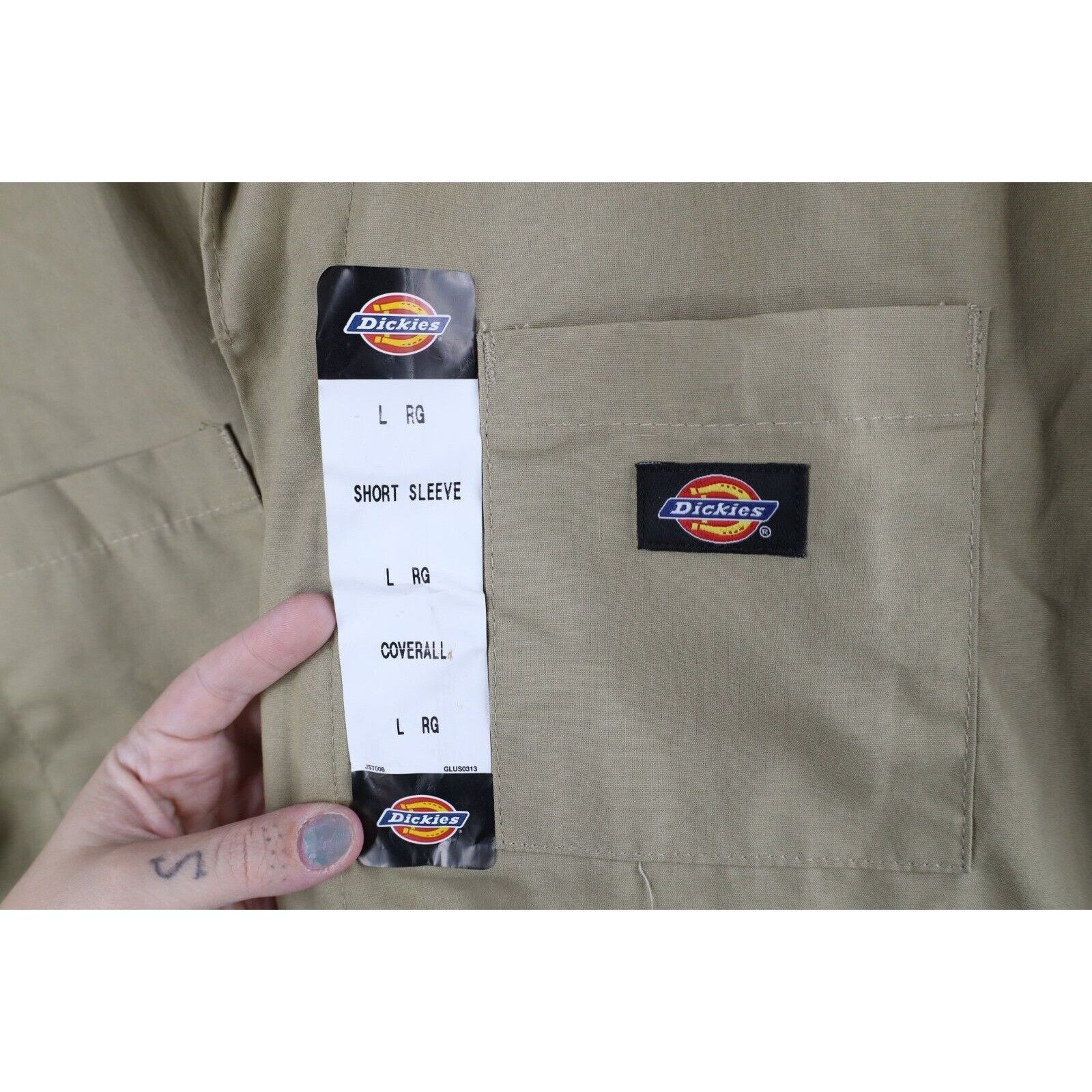 Dickies × Vintage Deadstock Vintage Y2K Dickies Short Sleeve Coveralls Size US L / EU 52-54 / 3 - 6 Thumbnail