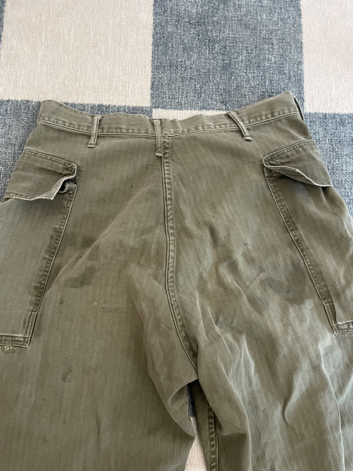 Vintage Vtg HBT P44 Pants Size US 31 - 7 Thumbnail
