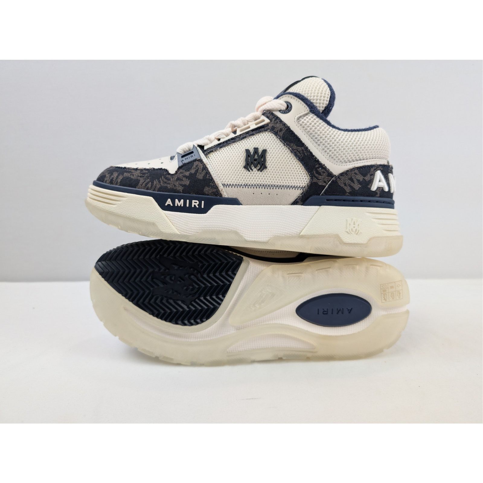 Amiri o1rshd1 MA Quad MA-1 Sneakers in Midnight Indigo Size US 10 / EU 43 - 14 Thumbnail
