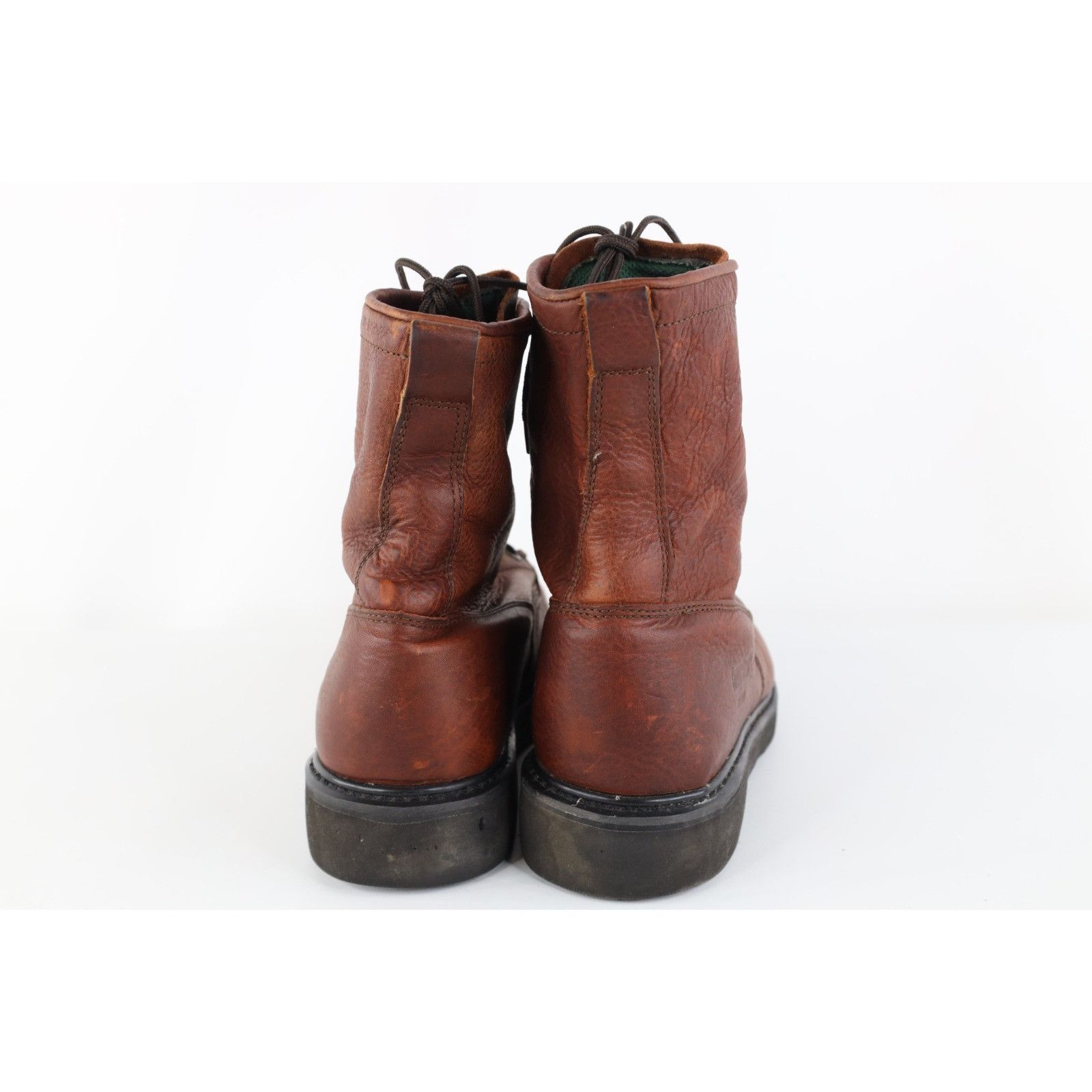 Vintage Vintage 90s Streetwear Tribal Fringed Leather Logger Boots Size US 10 / EU 43 - 6 Thumbnail