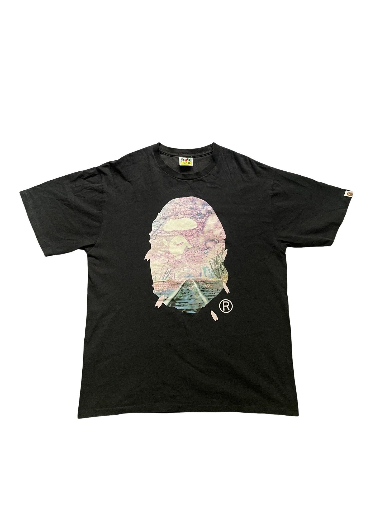 Bape A Bathing Ape Sakura Camo Ape Head T-Shirt Size 2XL Size US XXL / EU 58 / 5 - 1 Thumbnail